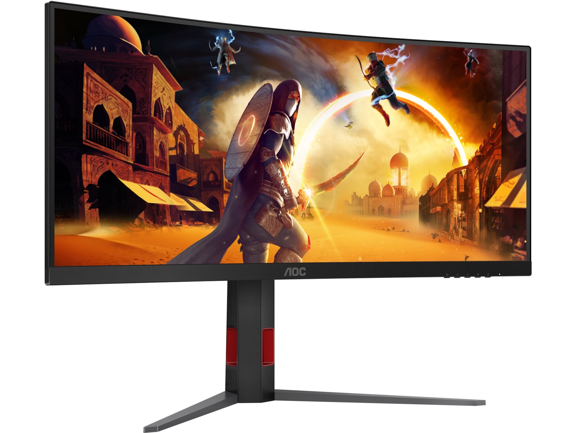 AOC 34" curved gamingskjerm CU34G4Z Gamingskjermer