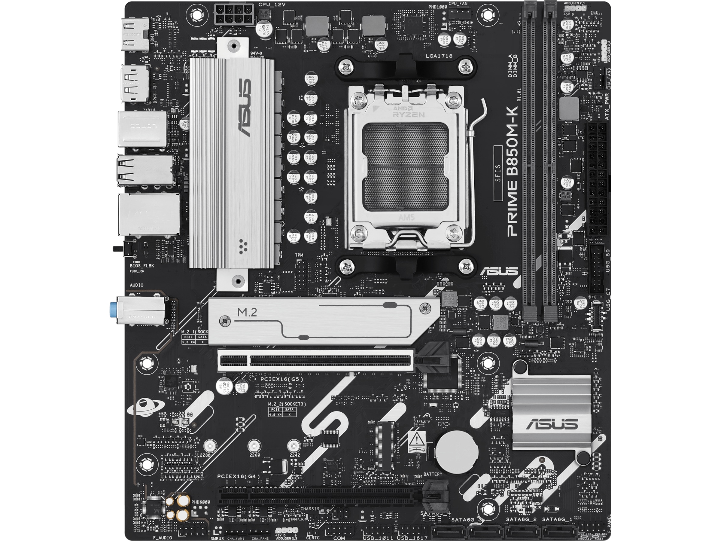 ASUS B850M-K PRIME D5 Hovedkort AMD Socket