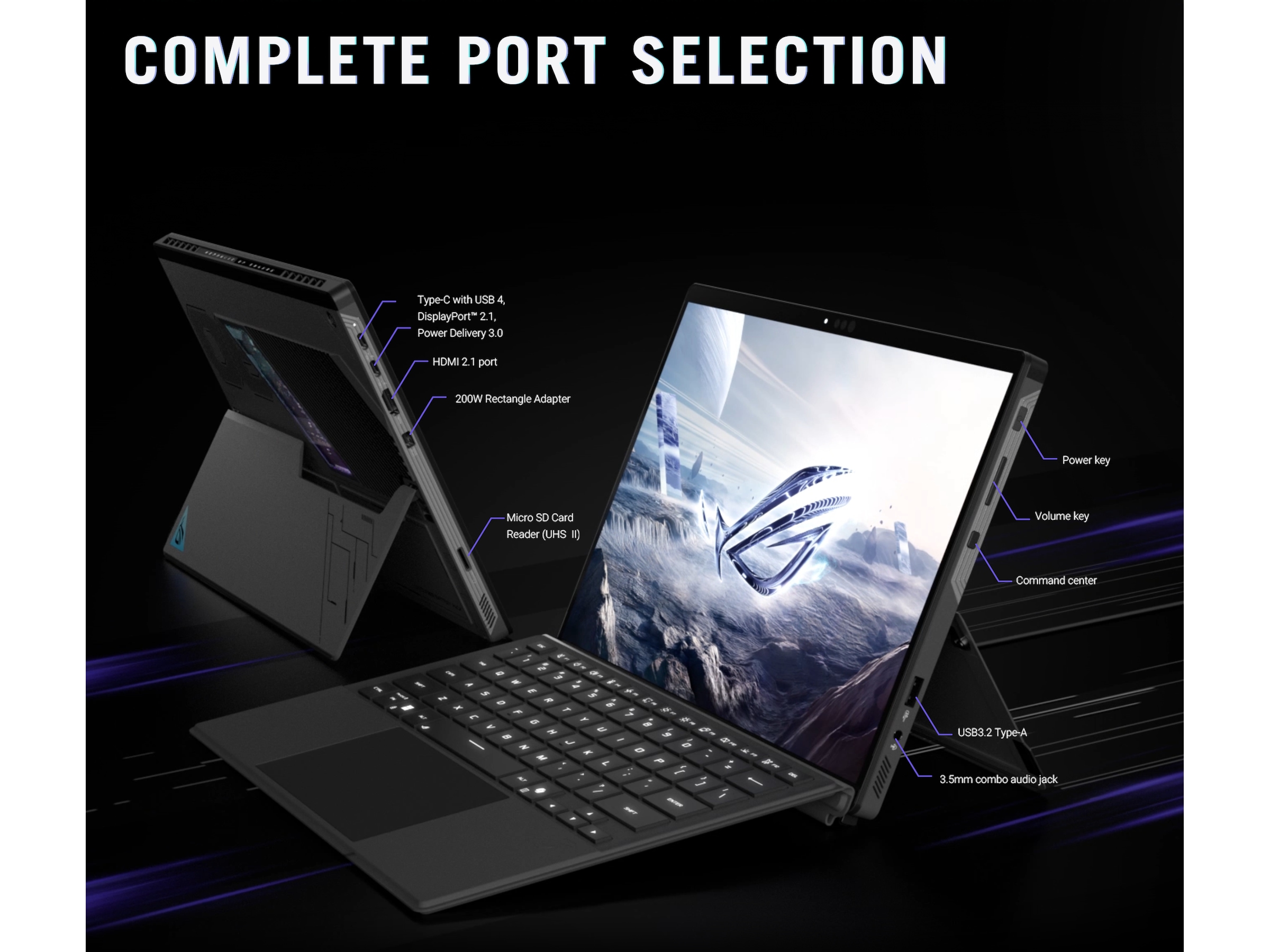 ASUS ROG Flow Z13 13,4" WQXGA 180 Hz Touch Gaming laptop