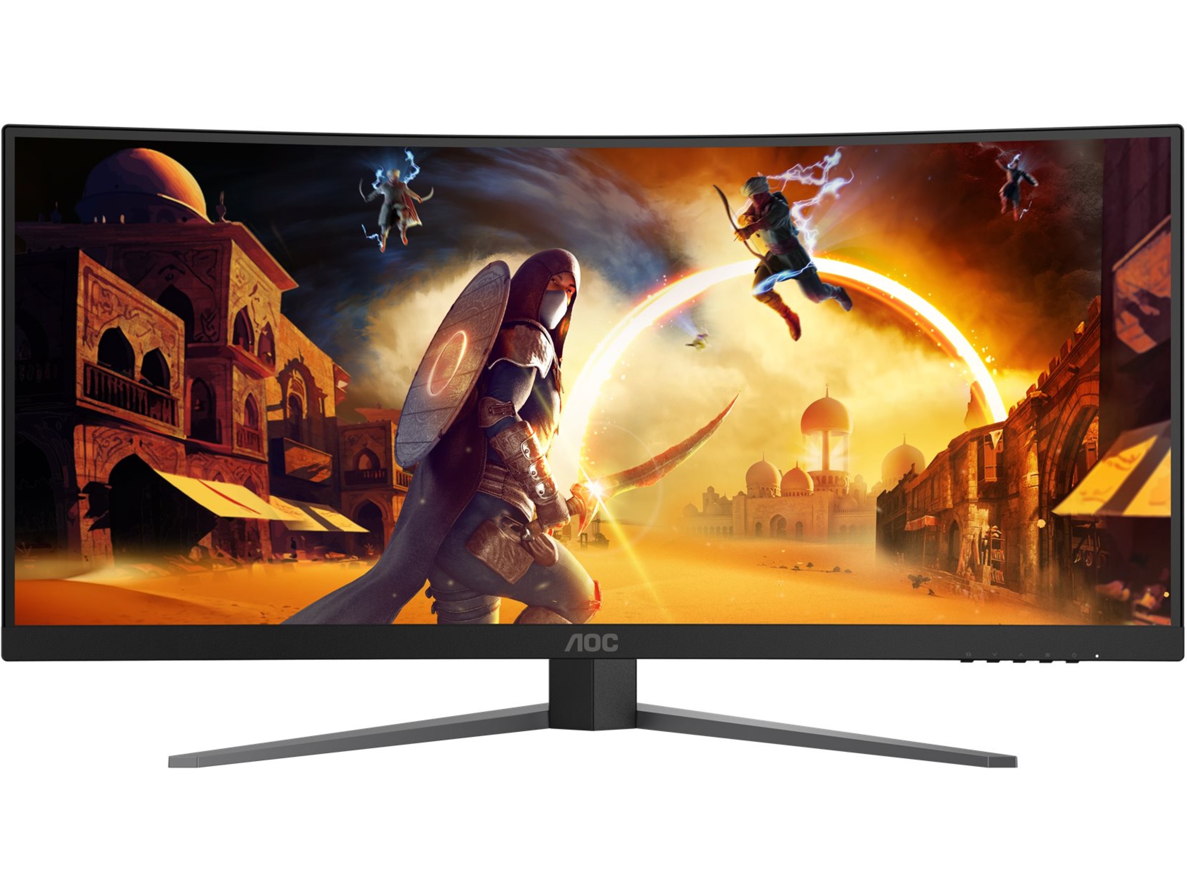 AOC 34" curved gamingskjerm CU34G4Z -B-Grade Demo skjermer