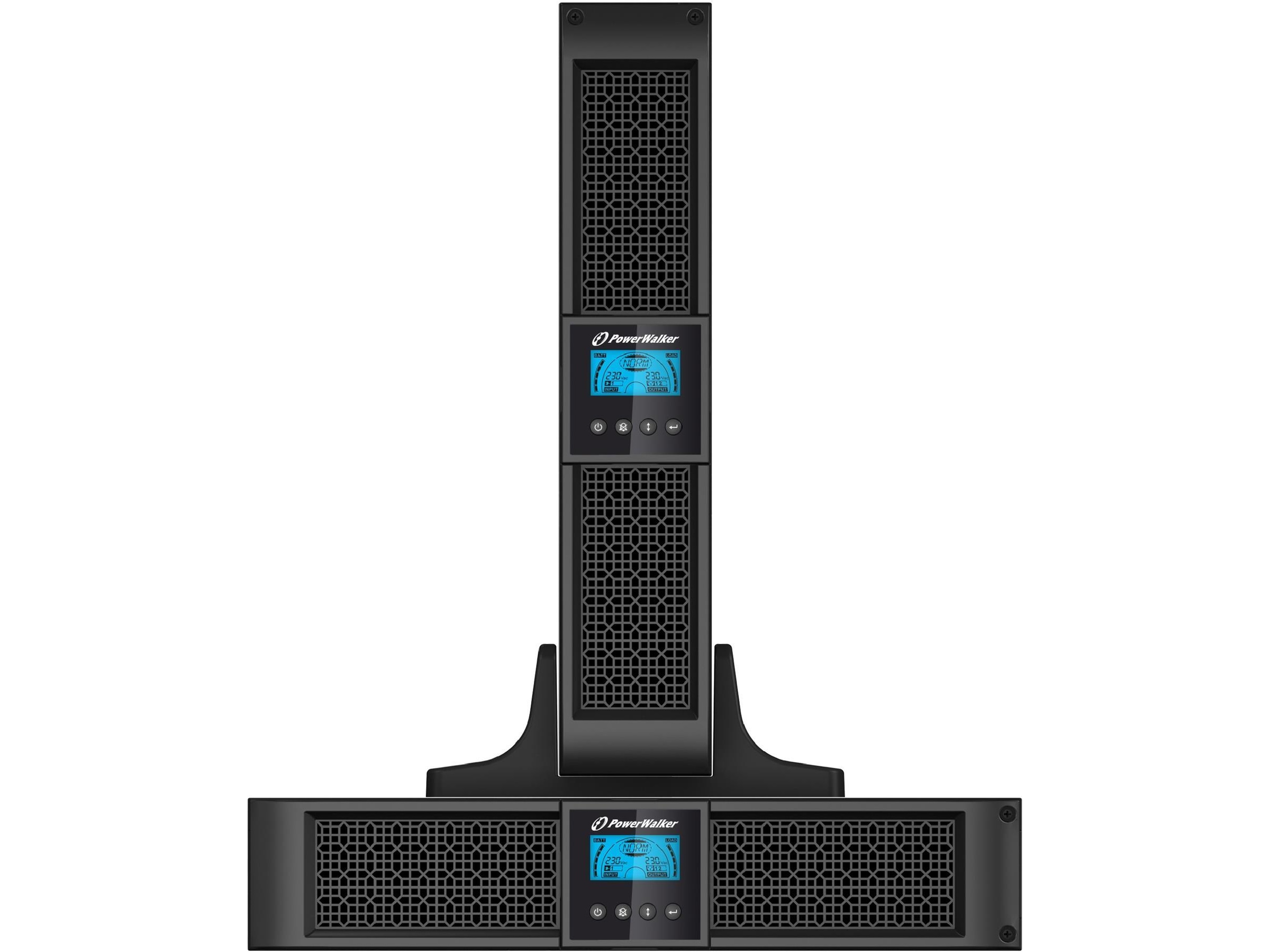 BlueWalker PW UPS VI 3000 RT HID UPS og UPS-batteri