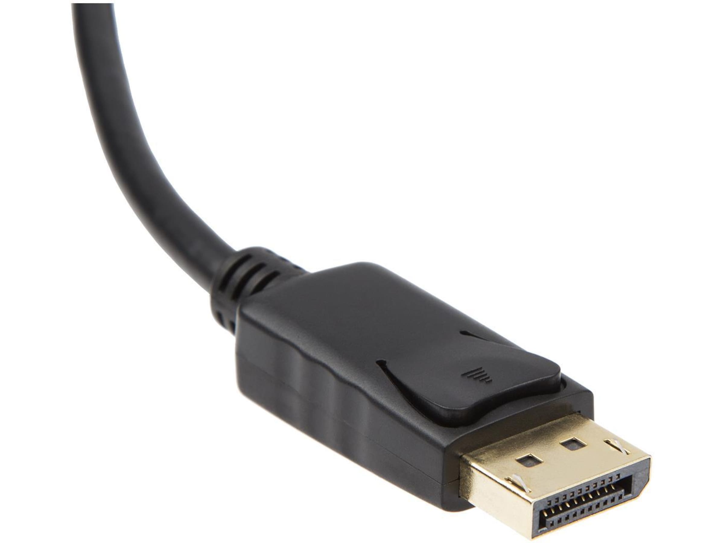 Displayport til DVI adapter (sort) Monitorkabler