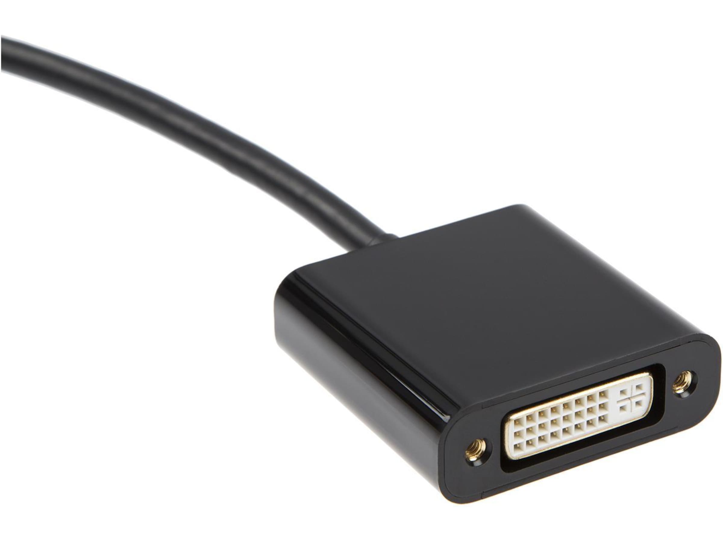 Displayport til DVI adapter (sort) Monitorkabler