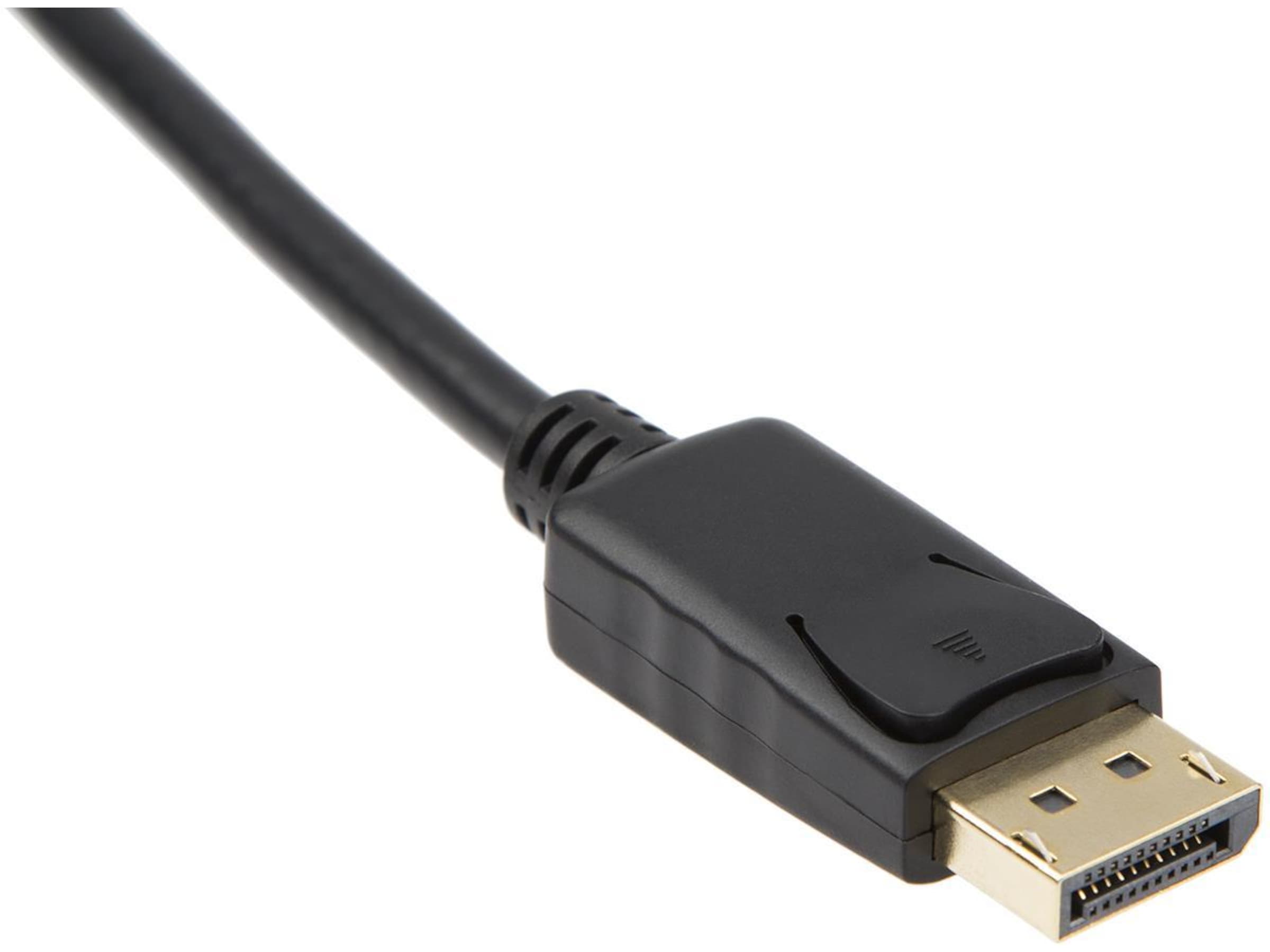 Displayport til HDMI Adapter 5cm (sort) Kabeladaptere & overganger