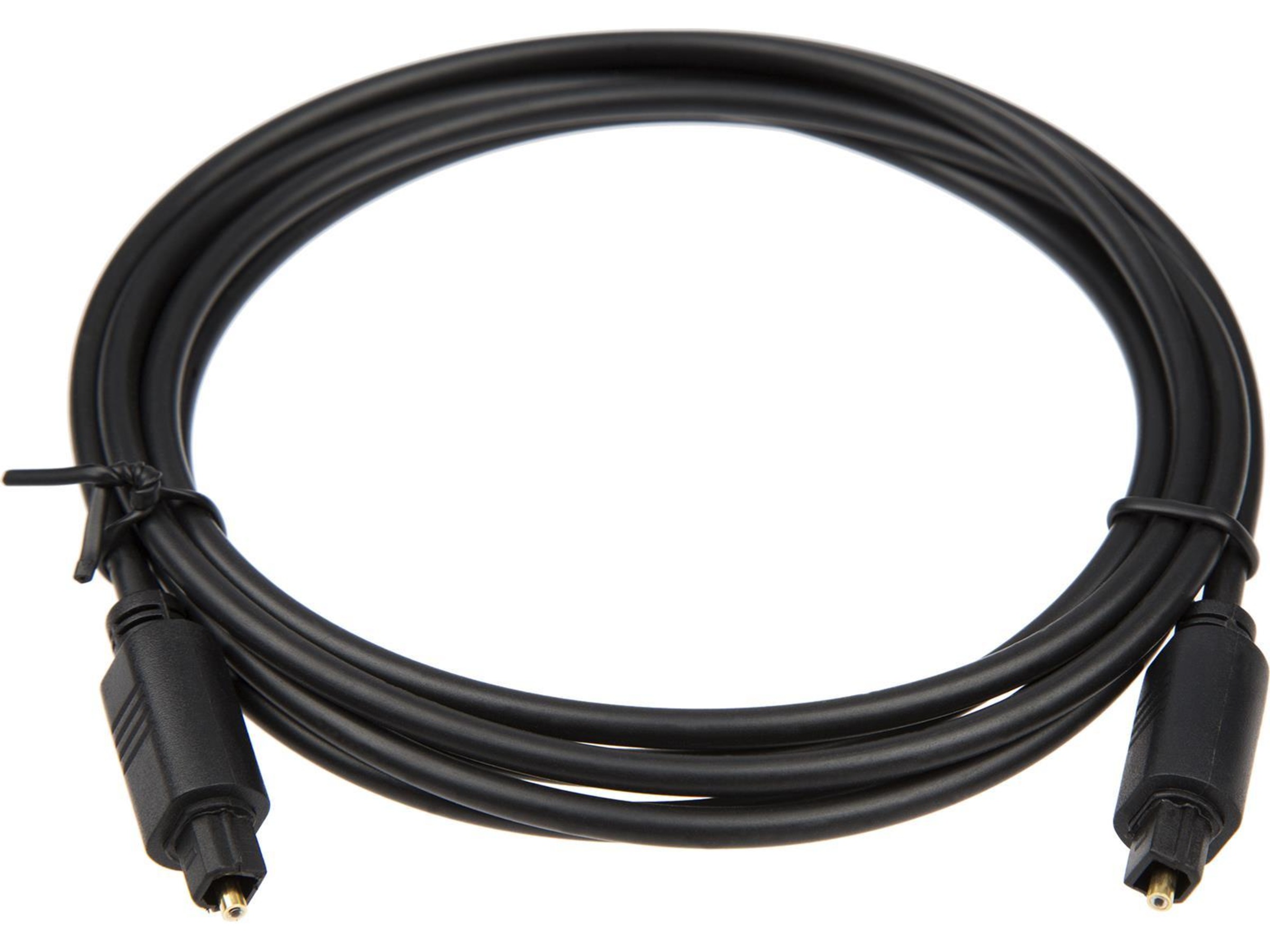 Toslink kabel 3m (sort) HiFi- & høyttalerkabler