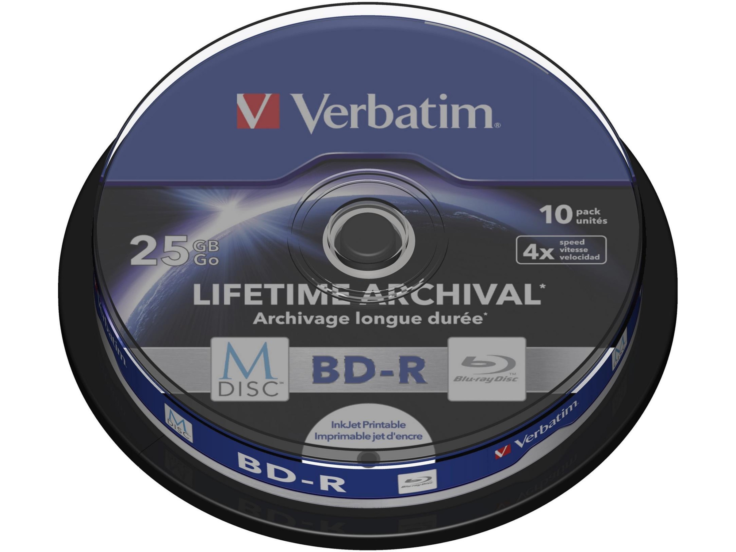 Verbatim 4x MDisc BDR 25GB Komplett.no