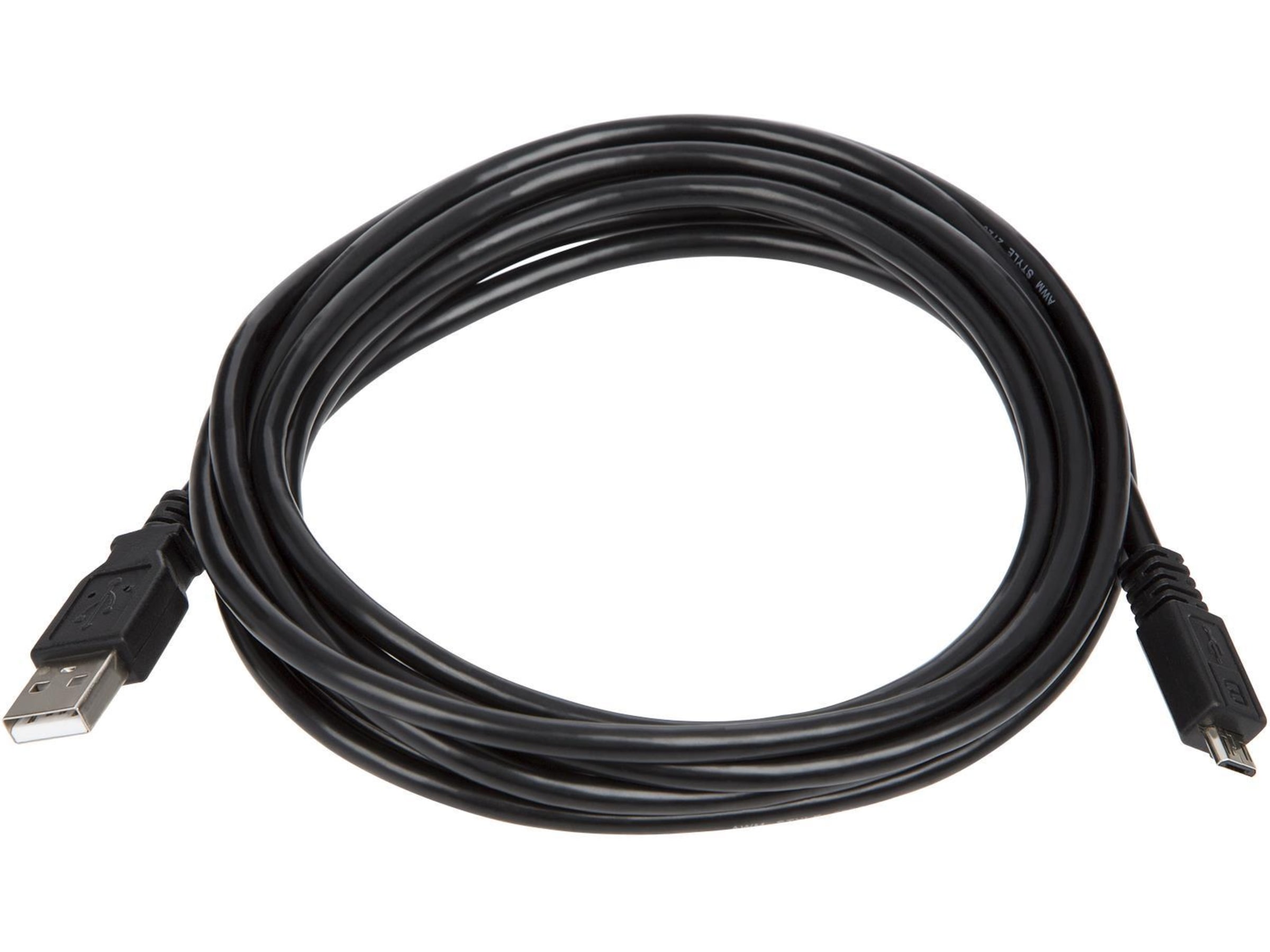 USB-A til USB Micro-B kabel 3m (sort) USB-kabler