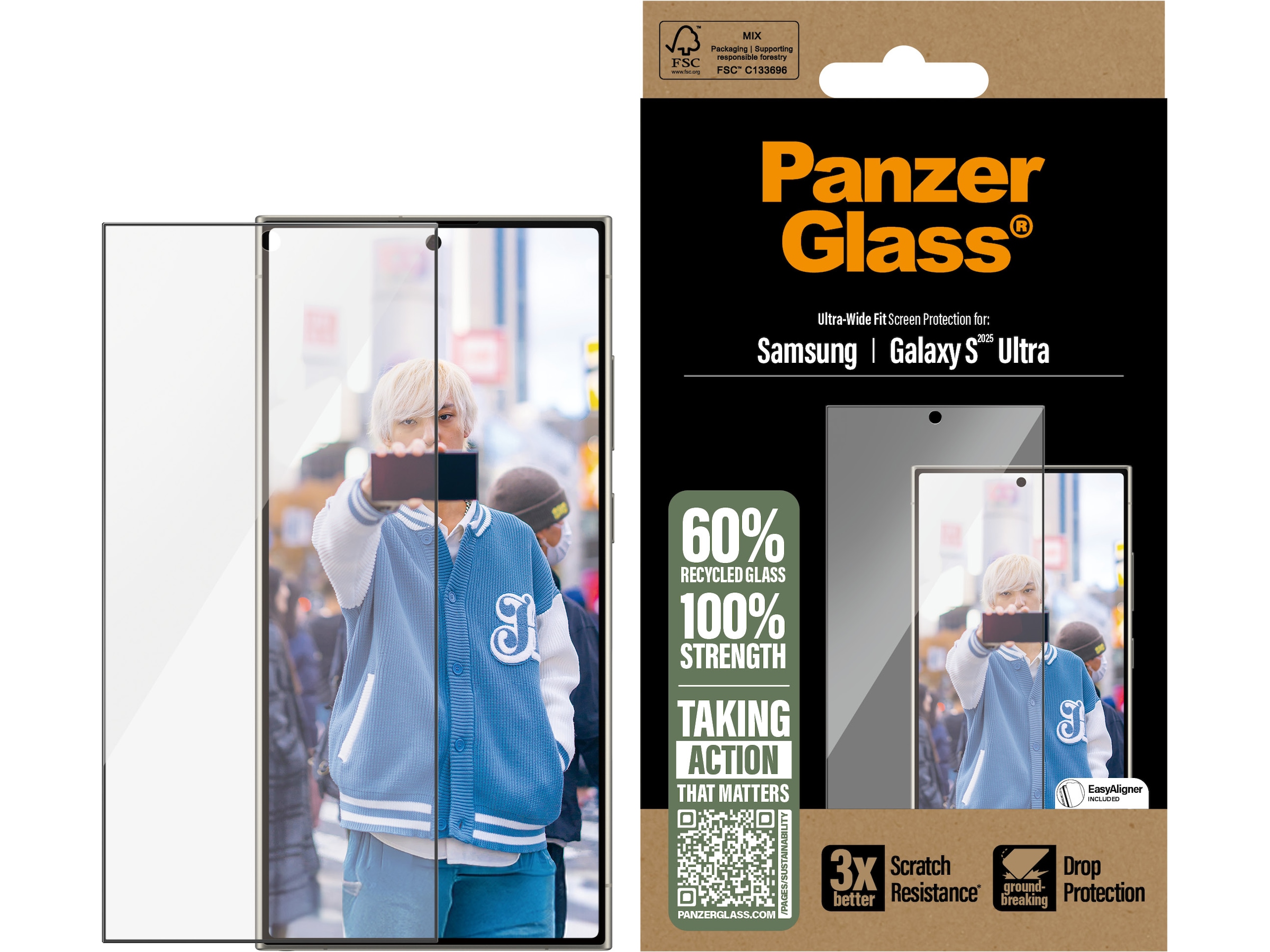 PanzerGlass Galaxy S25 Ultra Skjermbeskytter Skjermbeskytter