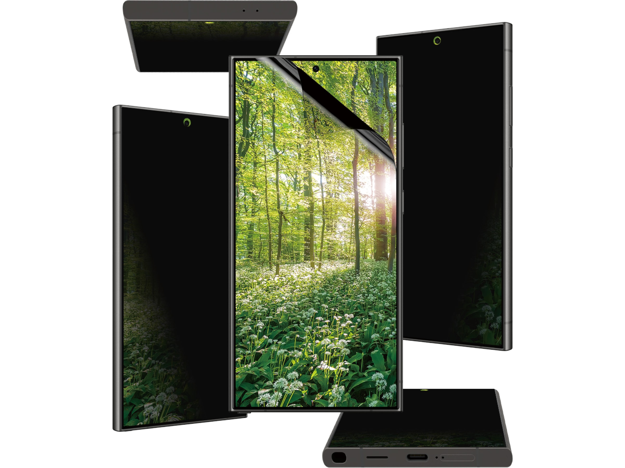 PanzerGlass Galaxy S25 Ultra ECO MATRIX 4-way Privacy Skjermbeskytter Skjermbeskytter