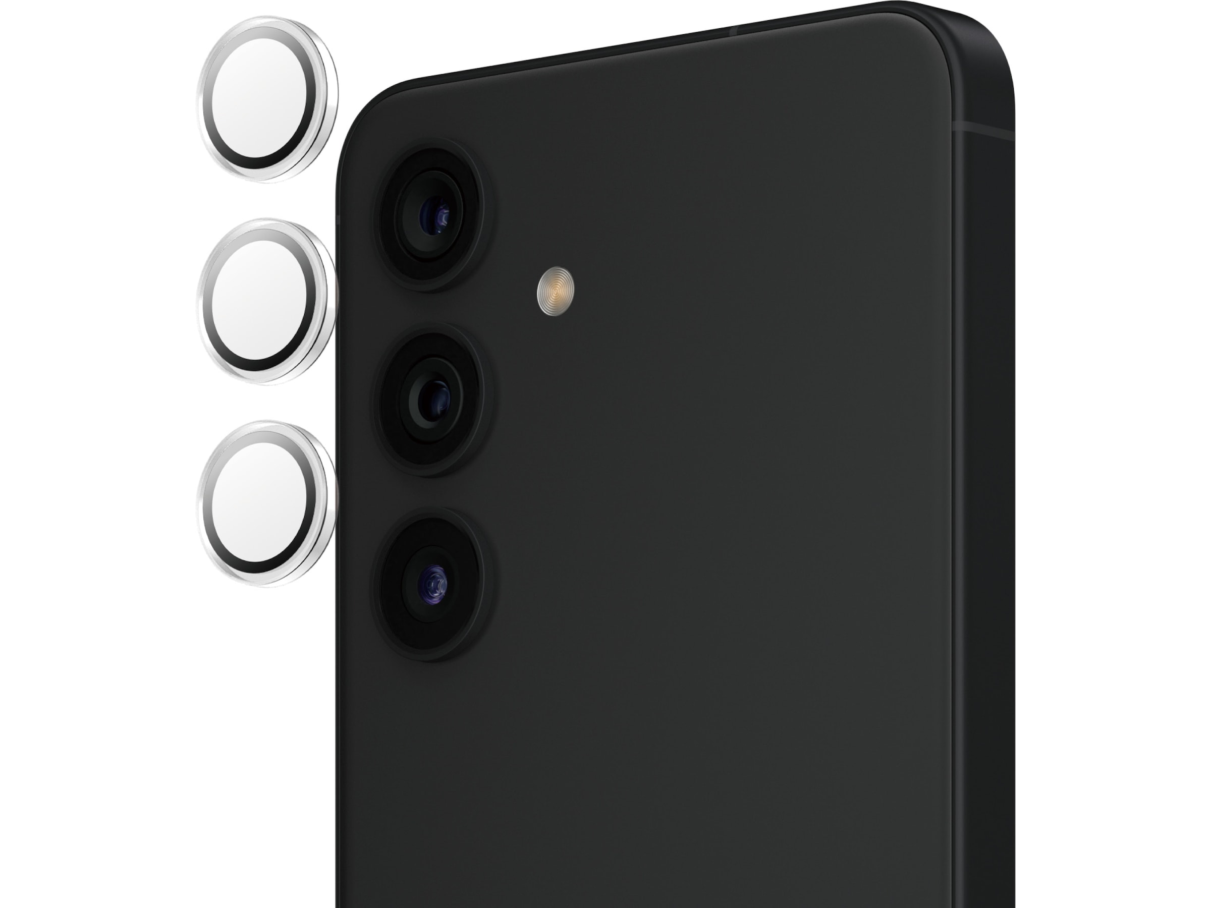 PanzerGlass Galaxy S25+ Hoops Linsebeskytter (gjennomsiktig) Skjermbeskytter