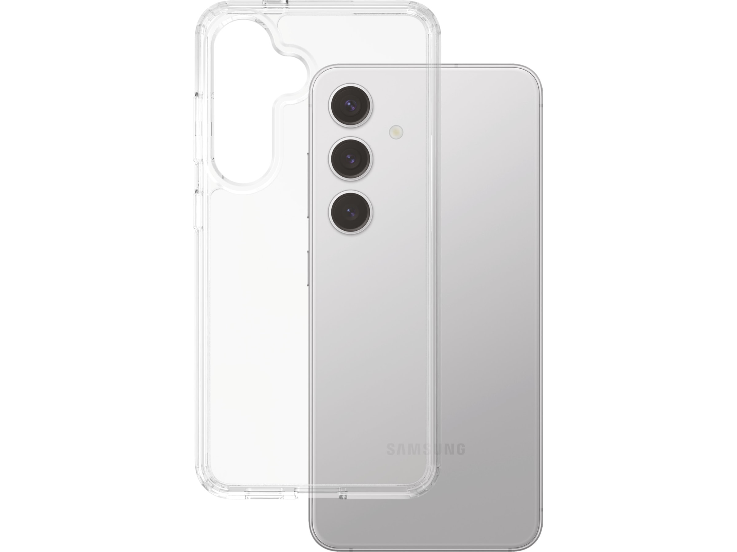 PanzerGlass CARE Galaxy S25+ Fashion silikondeksel (gjennomsiktig) Mobildeksel