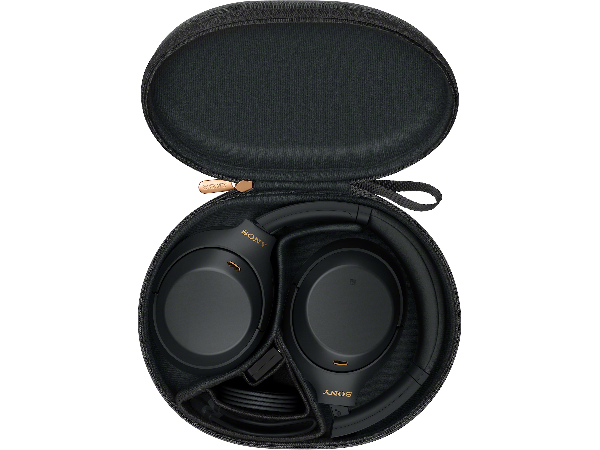 Sony WH-1000XM4 trådløse hodetelefoner, Over-Ear (sort) Hodetelefoner