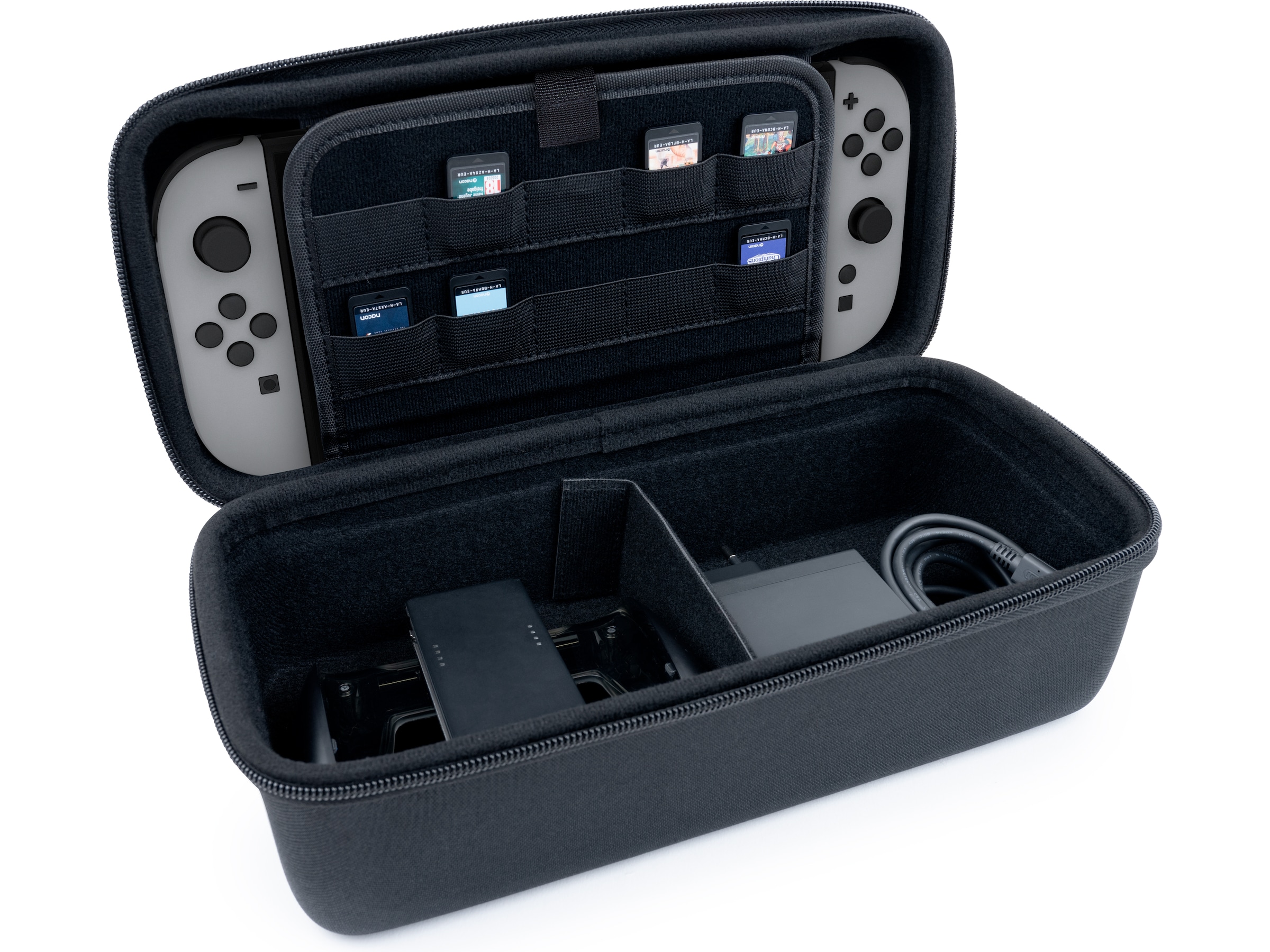 Nacon Hard Case Puch XL for Nintendo Switch 2 (sort) Tilbehør til spillkonsoller