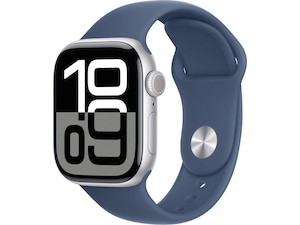 Apple Watch Series 10 GPS 42mm Aluminium (sølv)