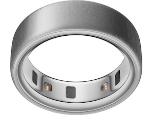 Oura Ring 4 Smart Ring str. 8 (børstet sølv) -B-Grade