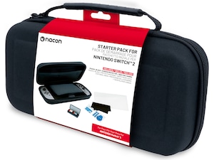 Nacon Rigid Pouch L pakke for Nintendo Switch 2 (sort)