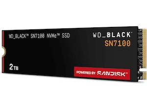 Sandisk WD Black SN7100 NVMe 2TB SSD - SSD M.2 | Komplett.no