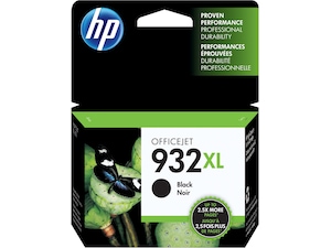 HP Blekk 932XL Sort