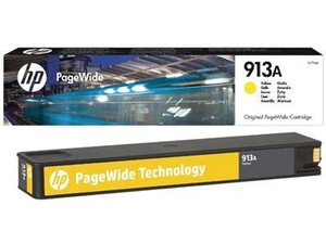 HP Blekk 913A Gul