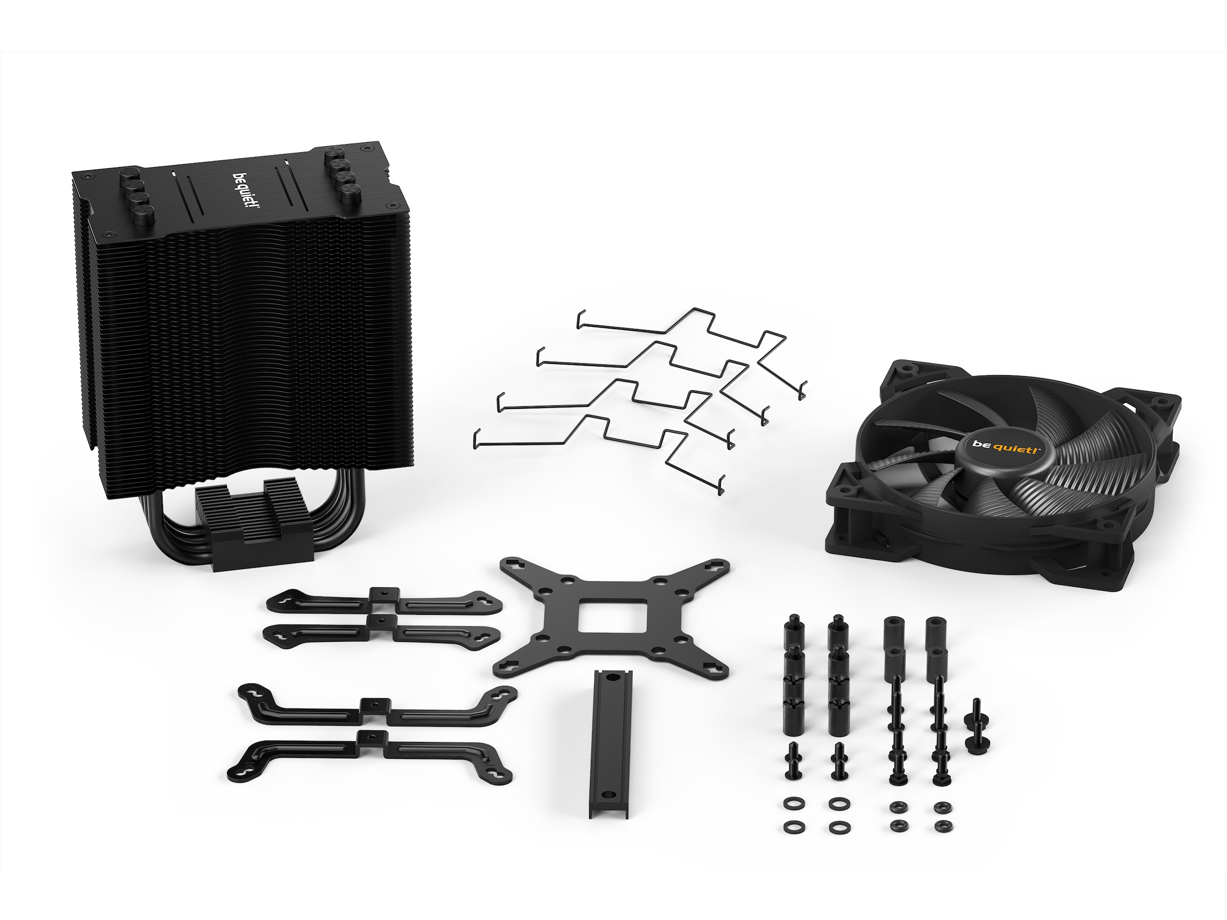 BeQuiet Pure Rock 2 Black CPU Kjøler CPU - Luftkjøling