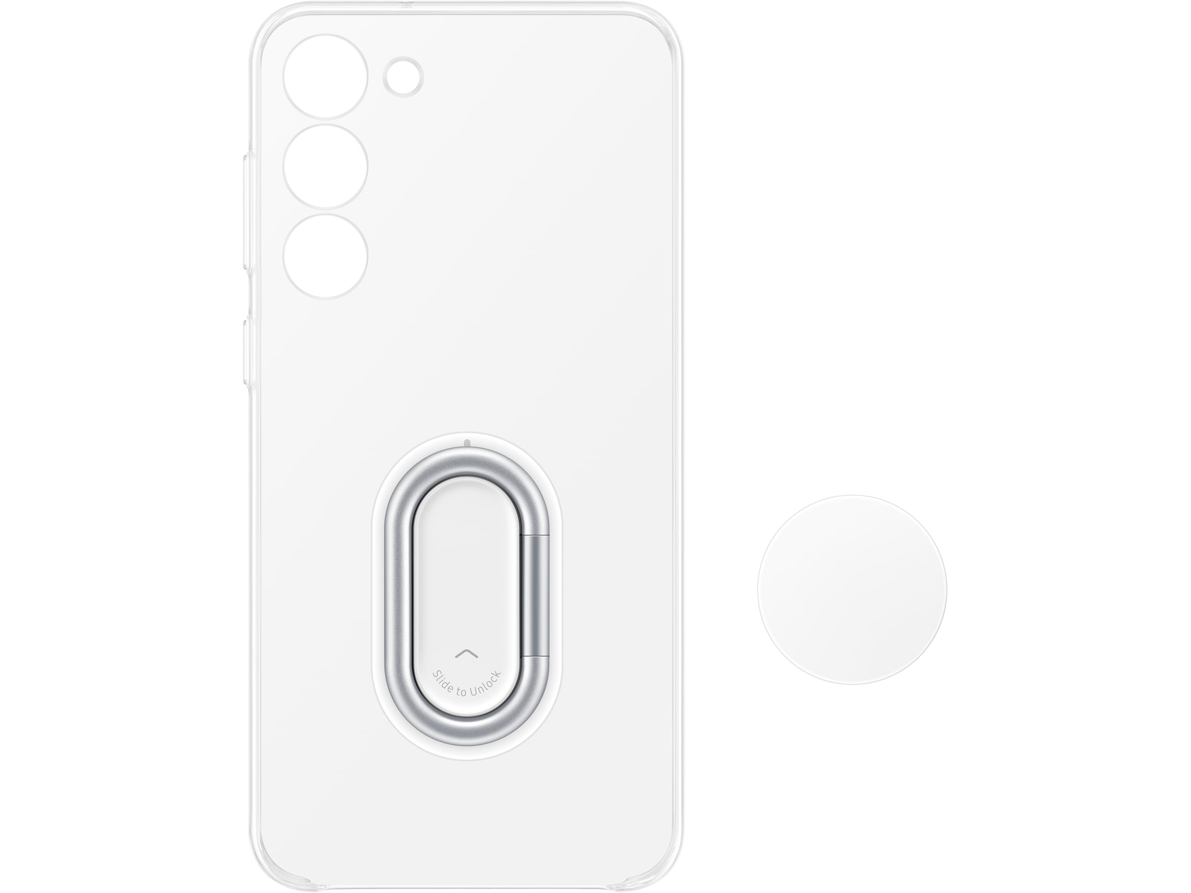 Galaxy S23+ Clear Gadget Case (gjennomsiktig) Mobildeksel