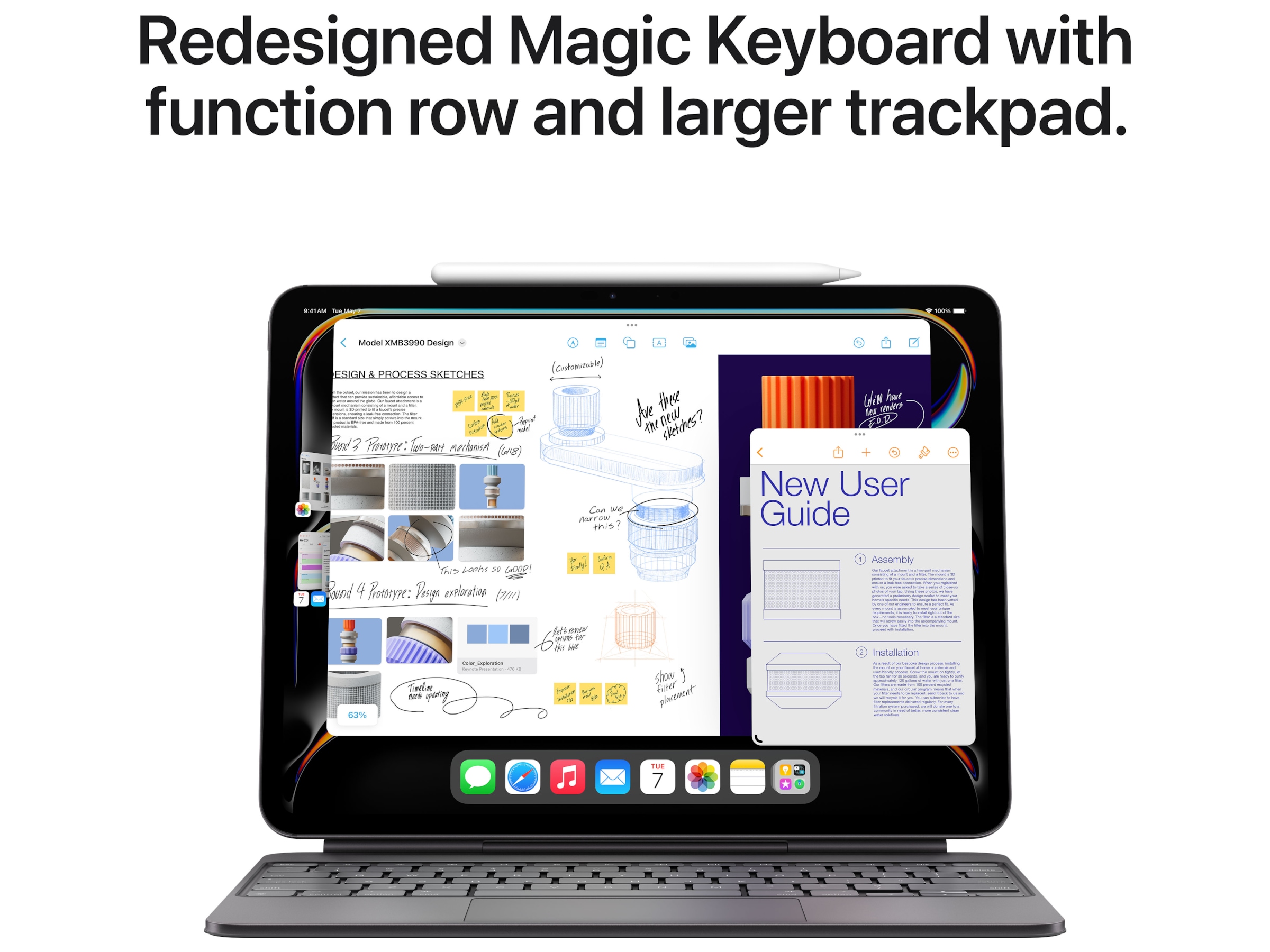 iPad Pro 13&quot; (2024) 2TB WiFi (s&#xF8;lv) Nettbrett / iPad