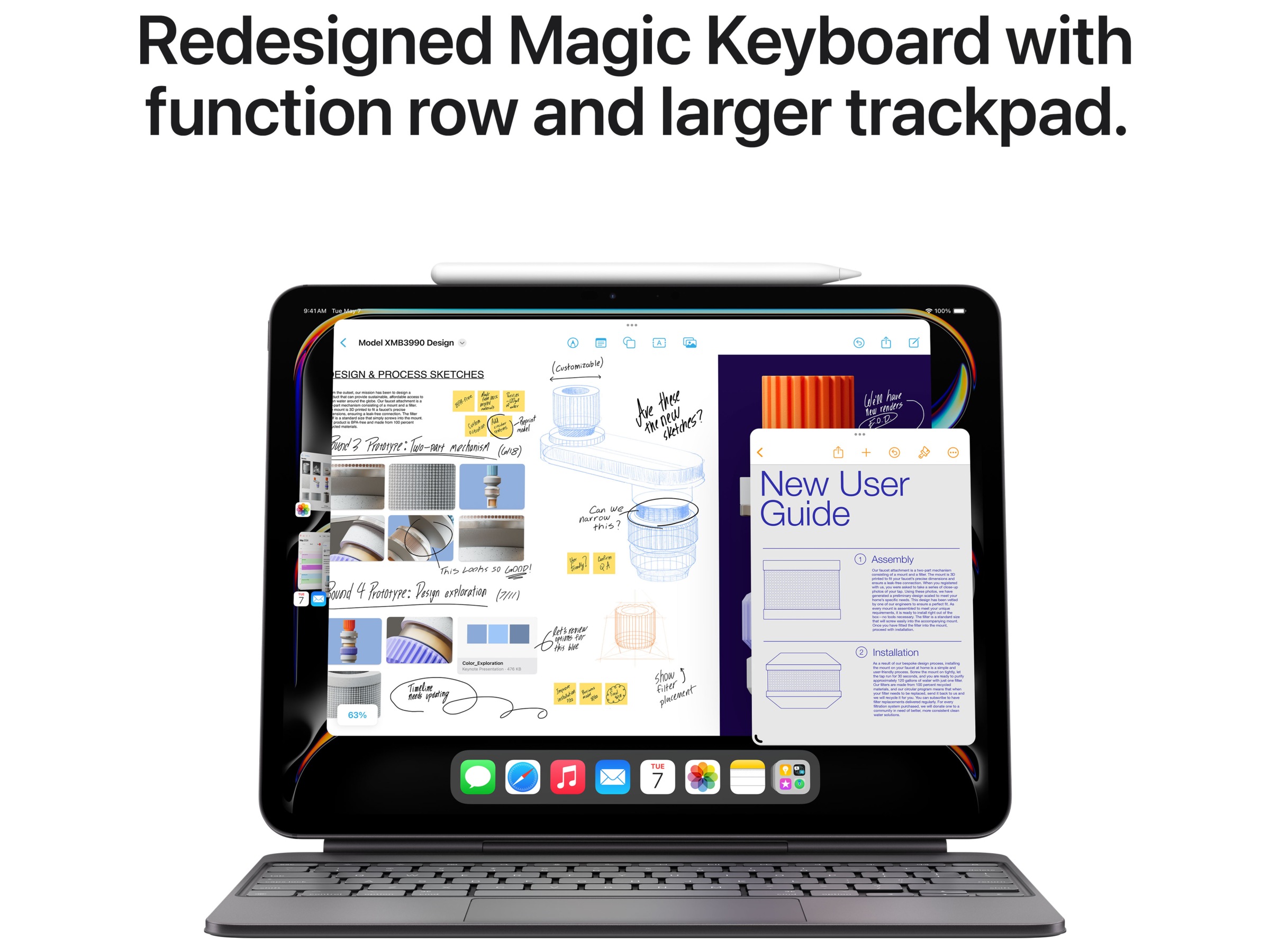 iPad Pro 11" (2024) 1TB 5G (stellarsvart) Nettbrett / iPad