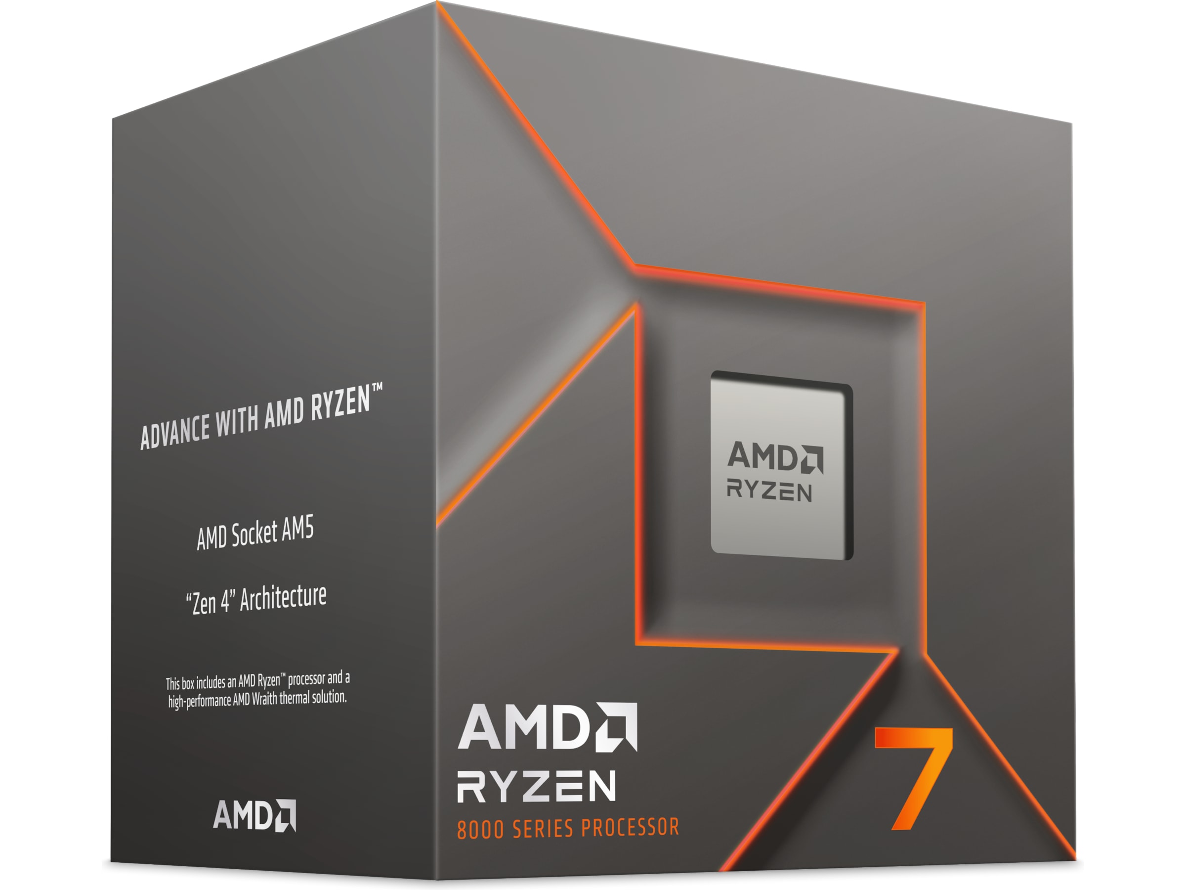 AMD Ryzen 7 8700F CPU Prosessorer