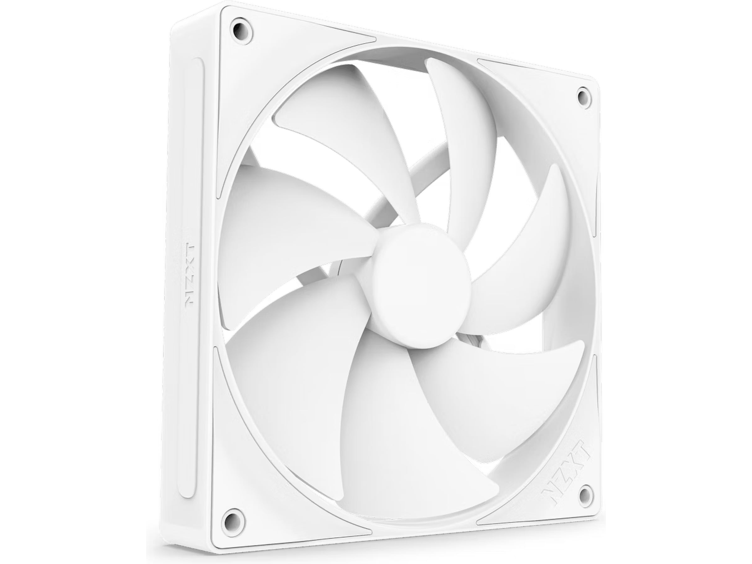 NZXT F140P Static Pressure Vifte (hvit) Vifter