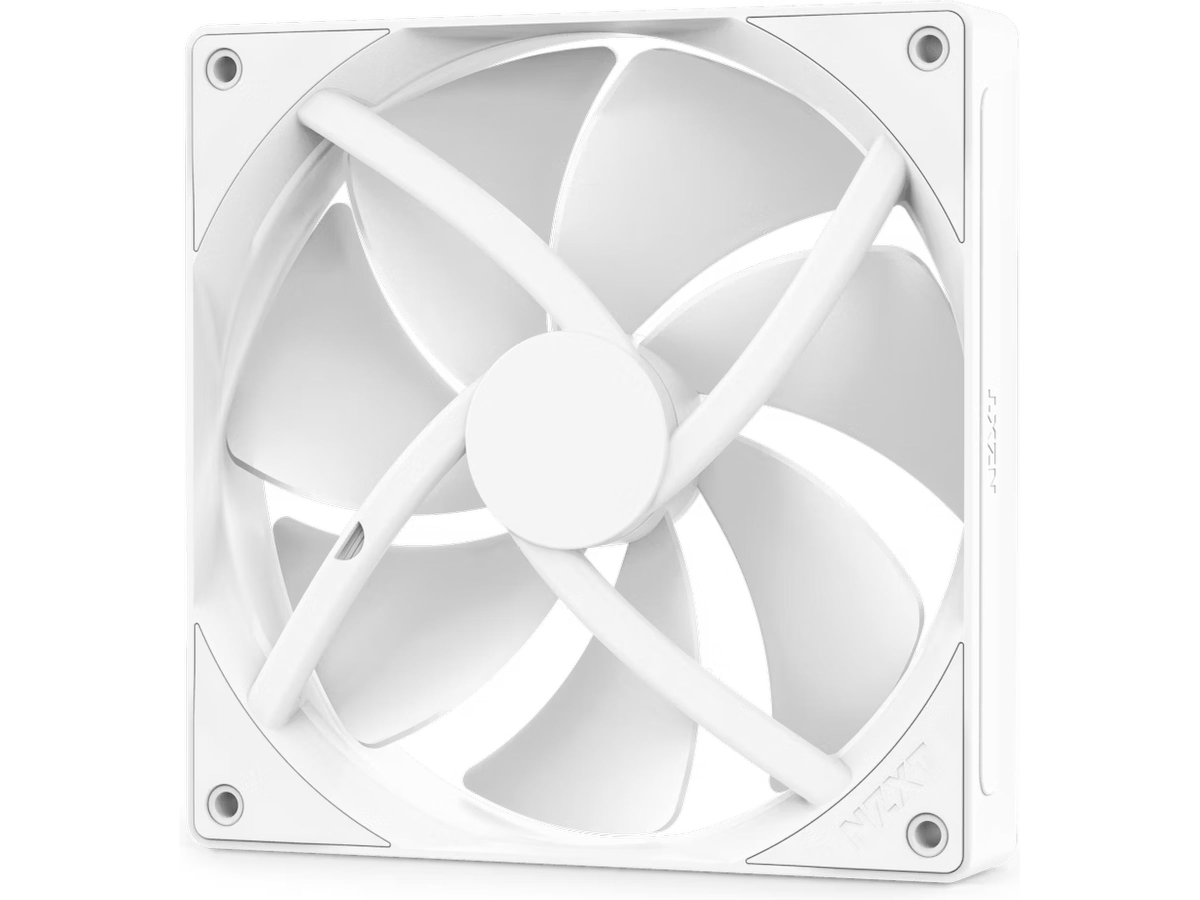 NZXT F140P Static Pressure Vifte (hvit) Vifter