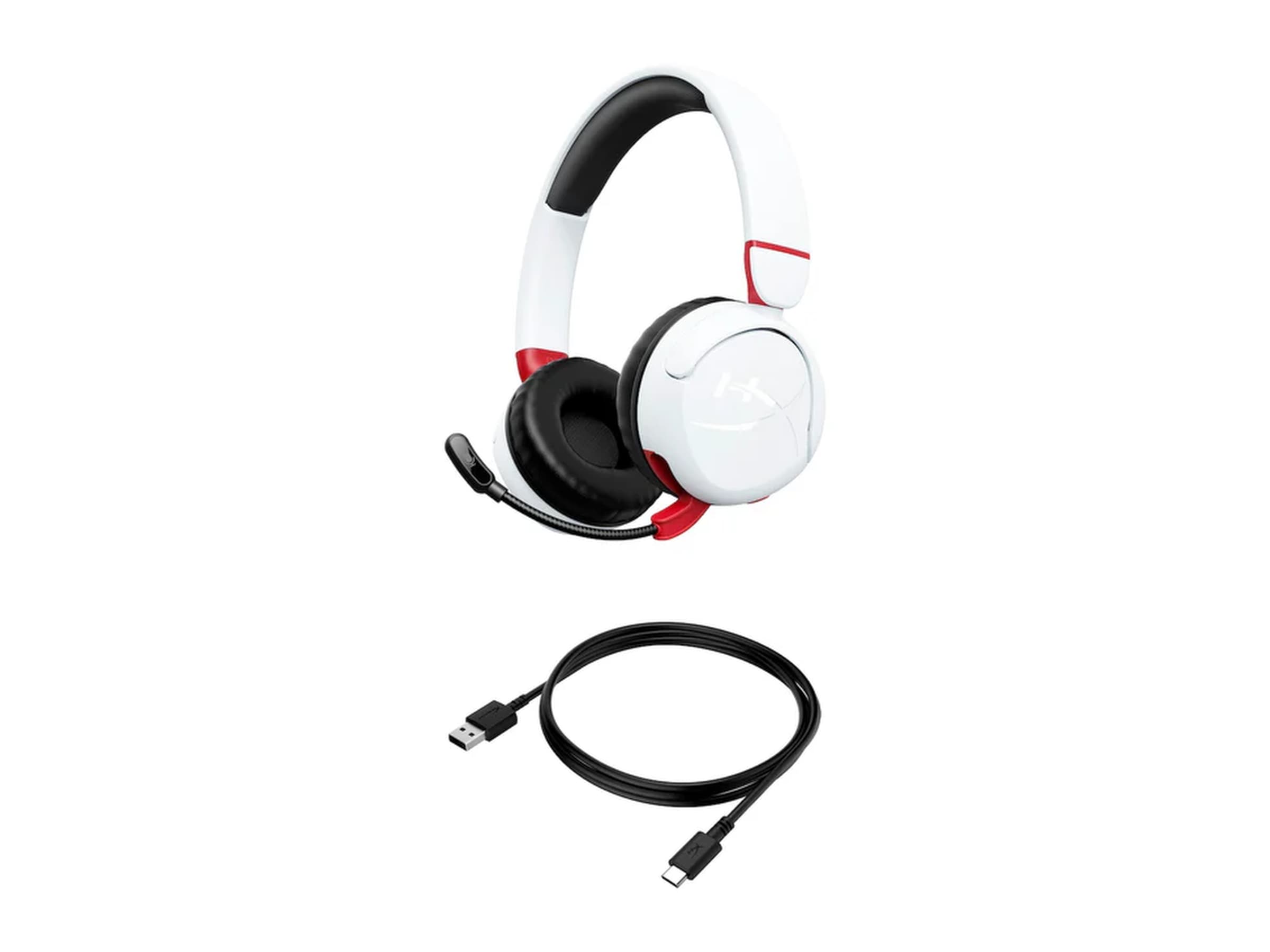 HyperX Cloud Mini Trådløst Gaming Headset (hvit) Gamingheadset