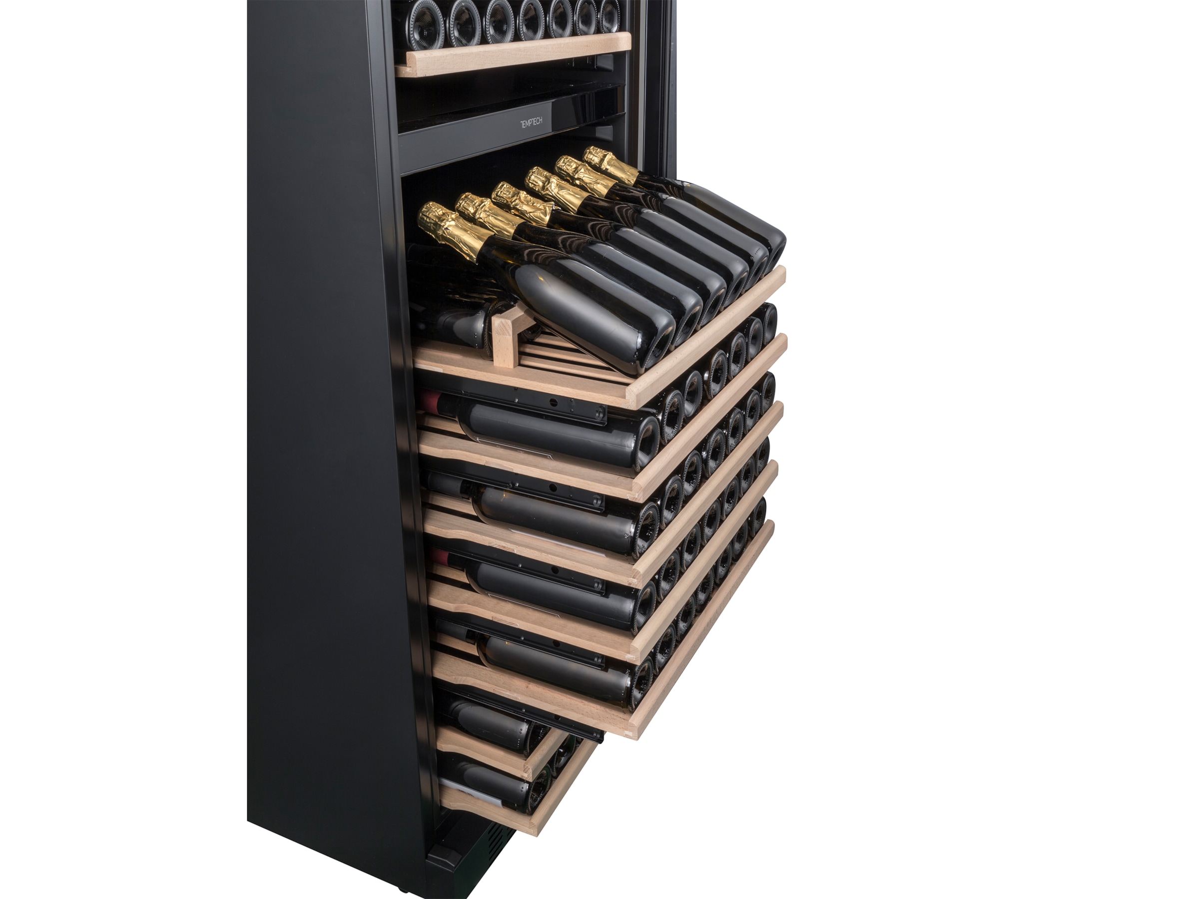 Temptech Elegance E1000DRB-24 vinskap (153 flasker) Frittstående vinskap