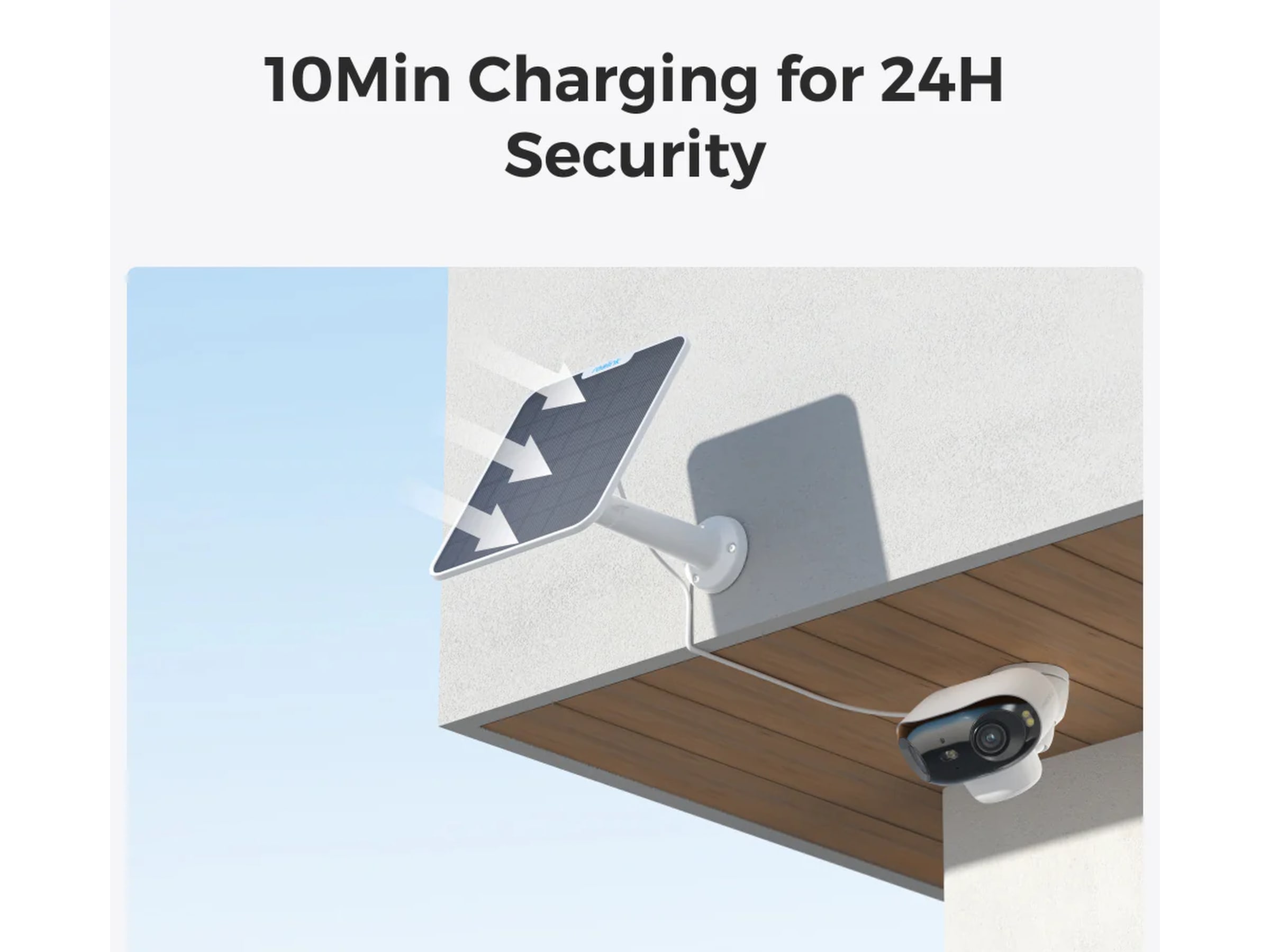 Reolink Argus 4 Pro trådløs utendørs overvåkningskamera Overvåkningskameraer