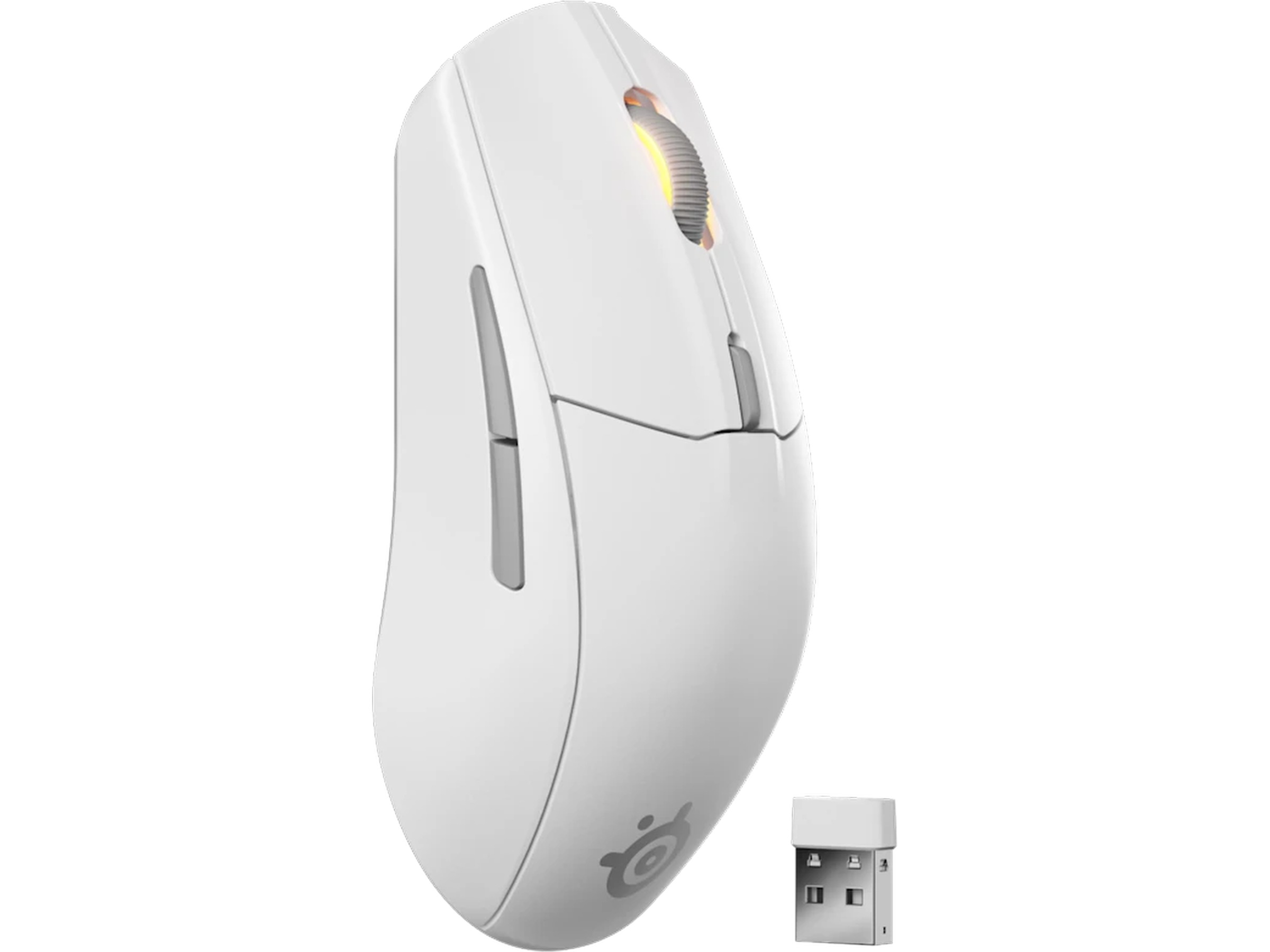 SteelSeries Rival 3 Gen 2 trådløs gamingmus (hvit) Gamingmus