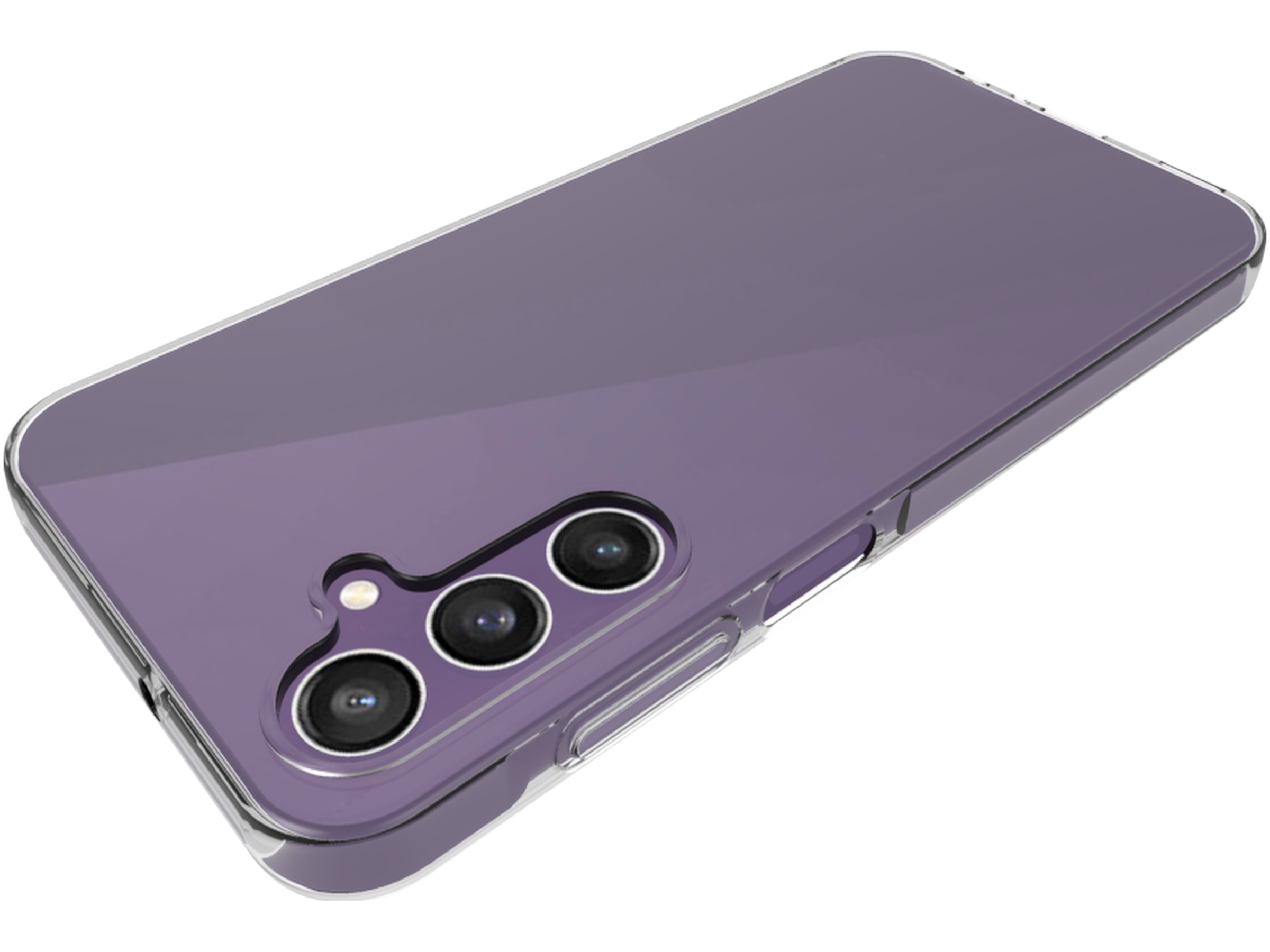 iiglo Samsung Galaxy A25 Silikondeksel (gjennomsiktig) Mobildeksel