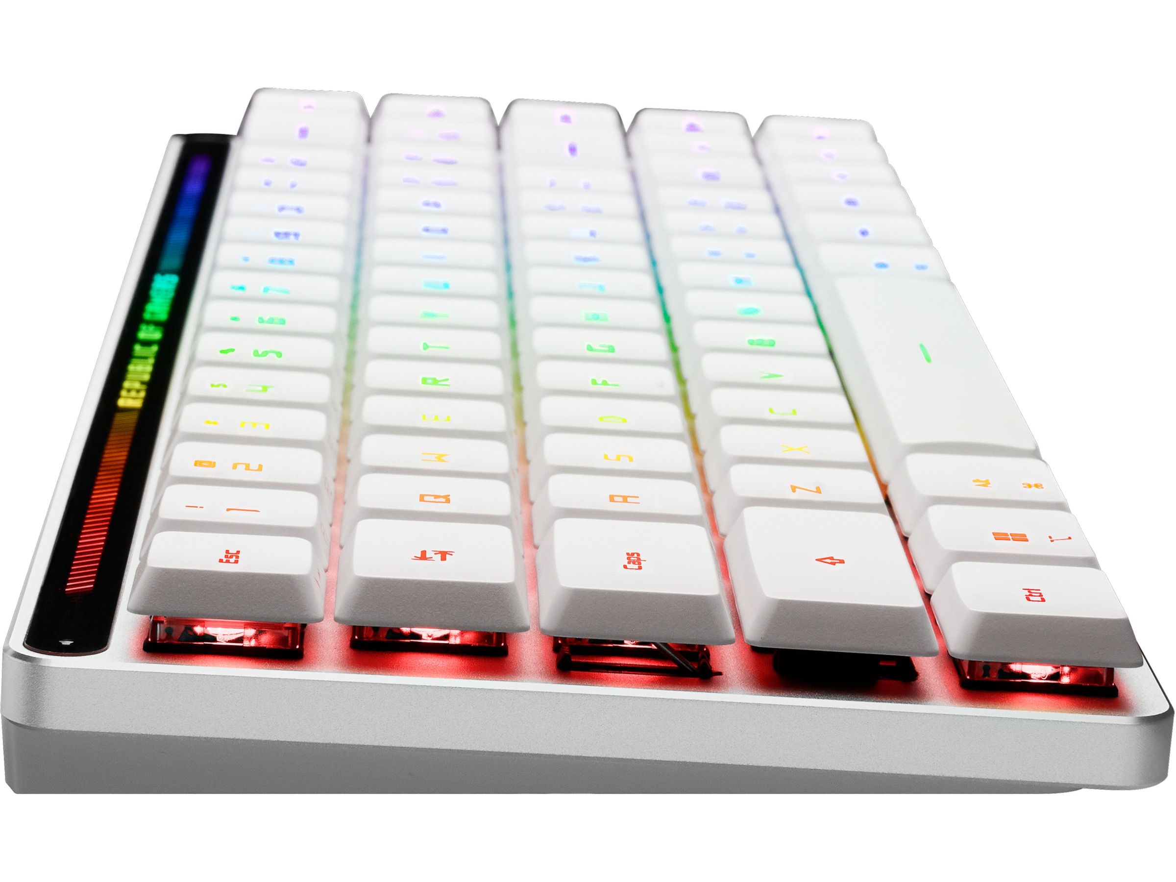 ASUS ROG Falchion RX Low Profile Optical trådløst gamingtastatur (hvit) Gamingtastatur