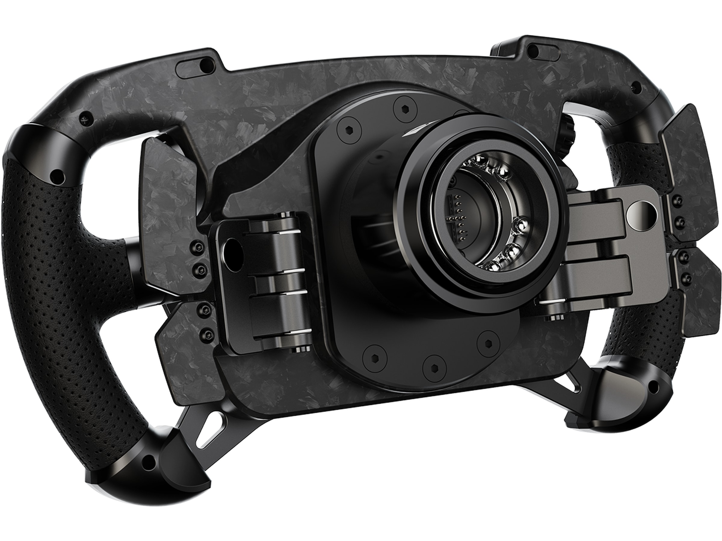 Moza Racing GS V2P Microfiber Leather GT Ratt 30cm Ratt og pedaler