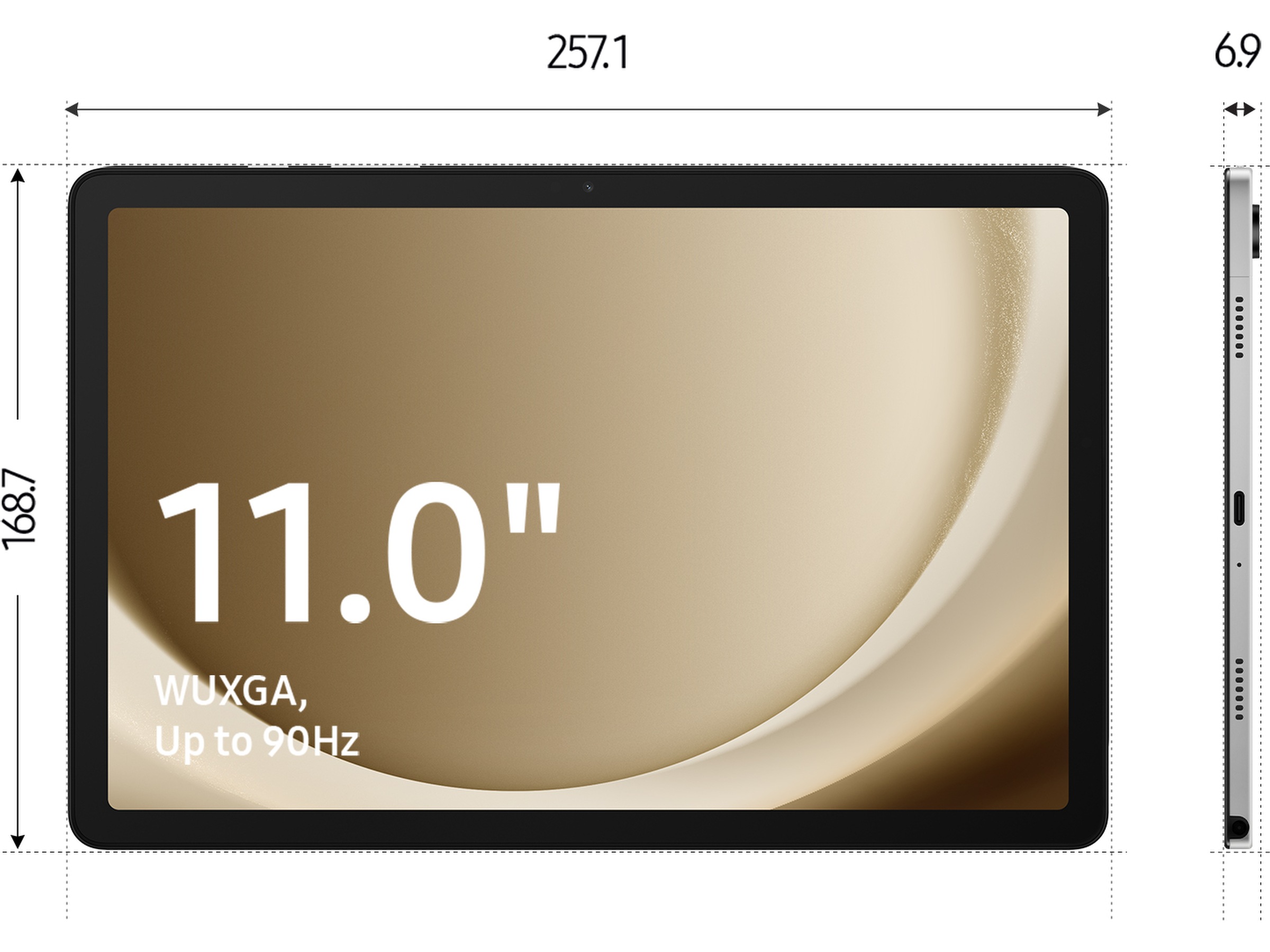 Samsung Galaxy Tab A9+ WiFi 64GB (graphite) -B-Grade Demo annet i PC & nettbrett