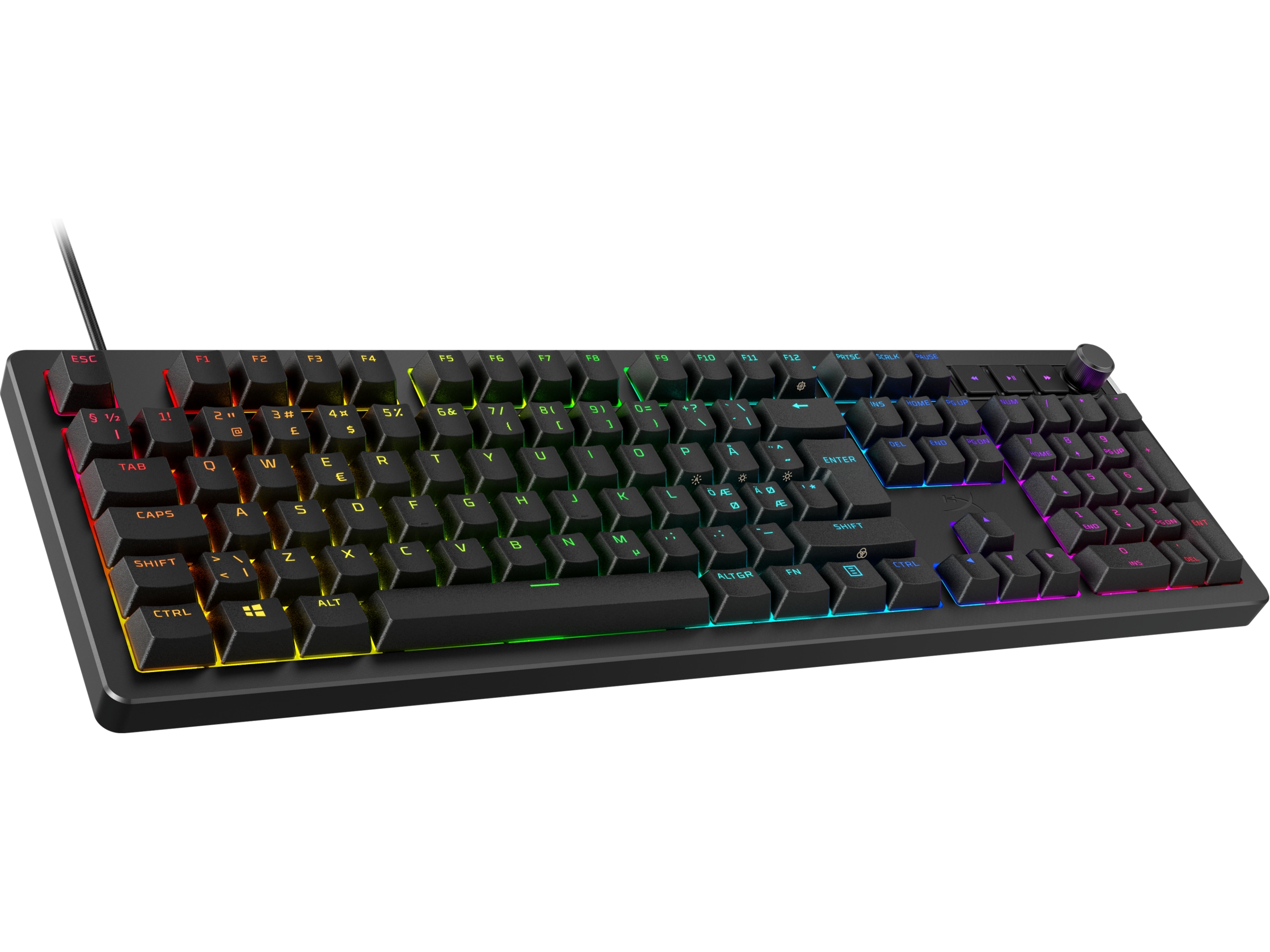 HyperX Alloy Rise gamingtastatur (sort) Gamingtastatur