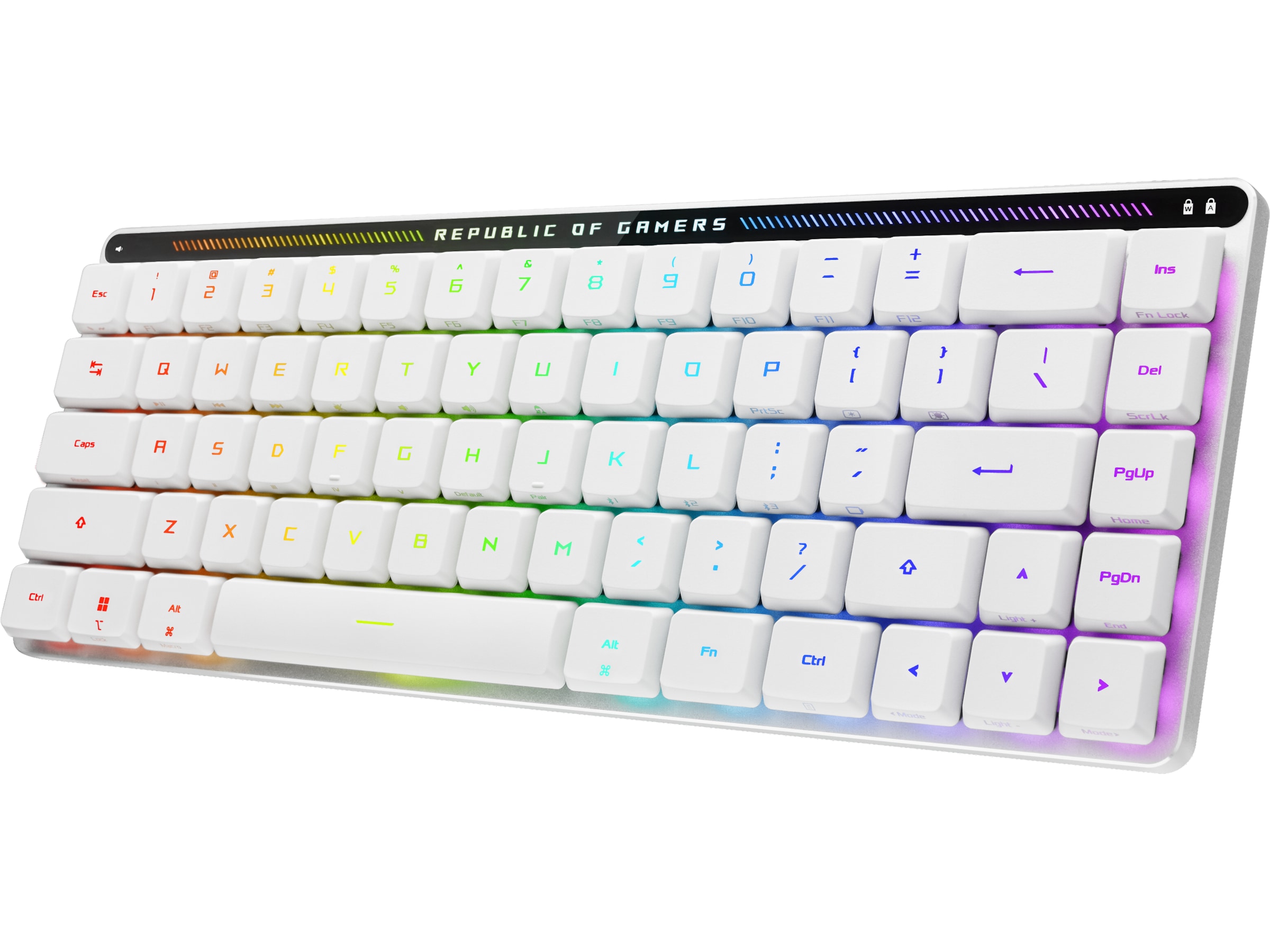 ASUS ROG Falchion RX Low Profile Optical trådløst gamingtastatu -B-Grade Demo tastatur