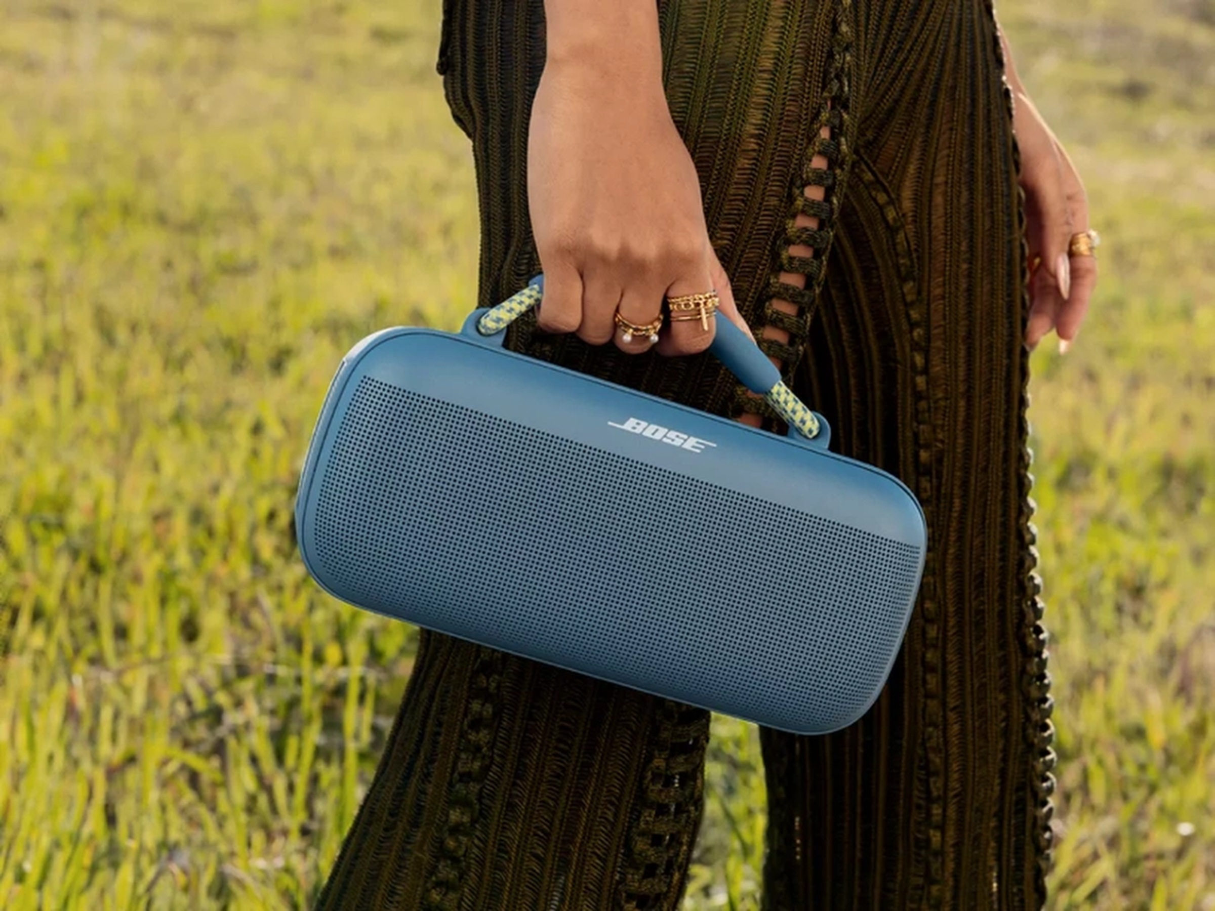 Bose SoundLink Max tau-håndtak (Blå Skumring/Hyper Sitron) Veggfeste & tilbehør lyd