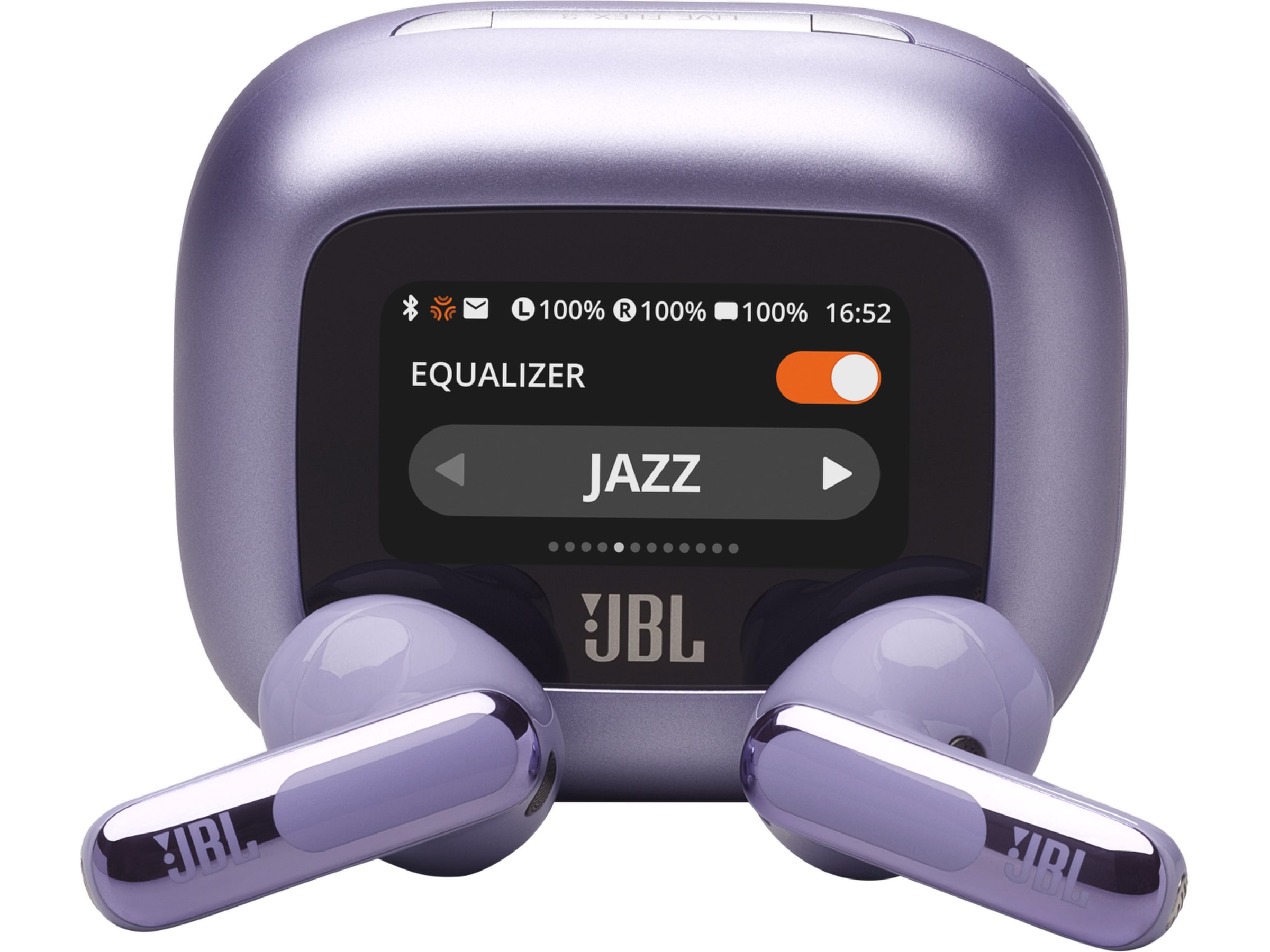 JBL LIVE FLEX 3 Trådløse Høretelefoner, Earbuds (Lilla) Ørepropper