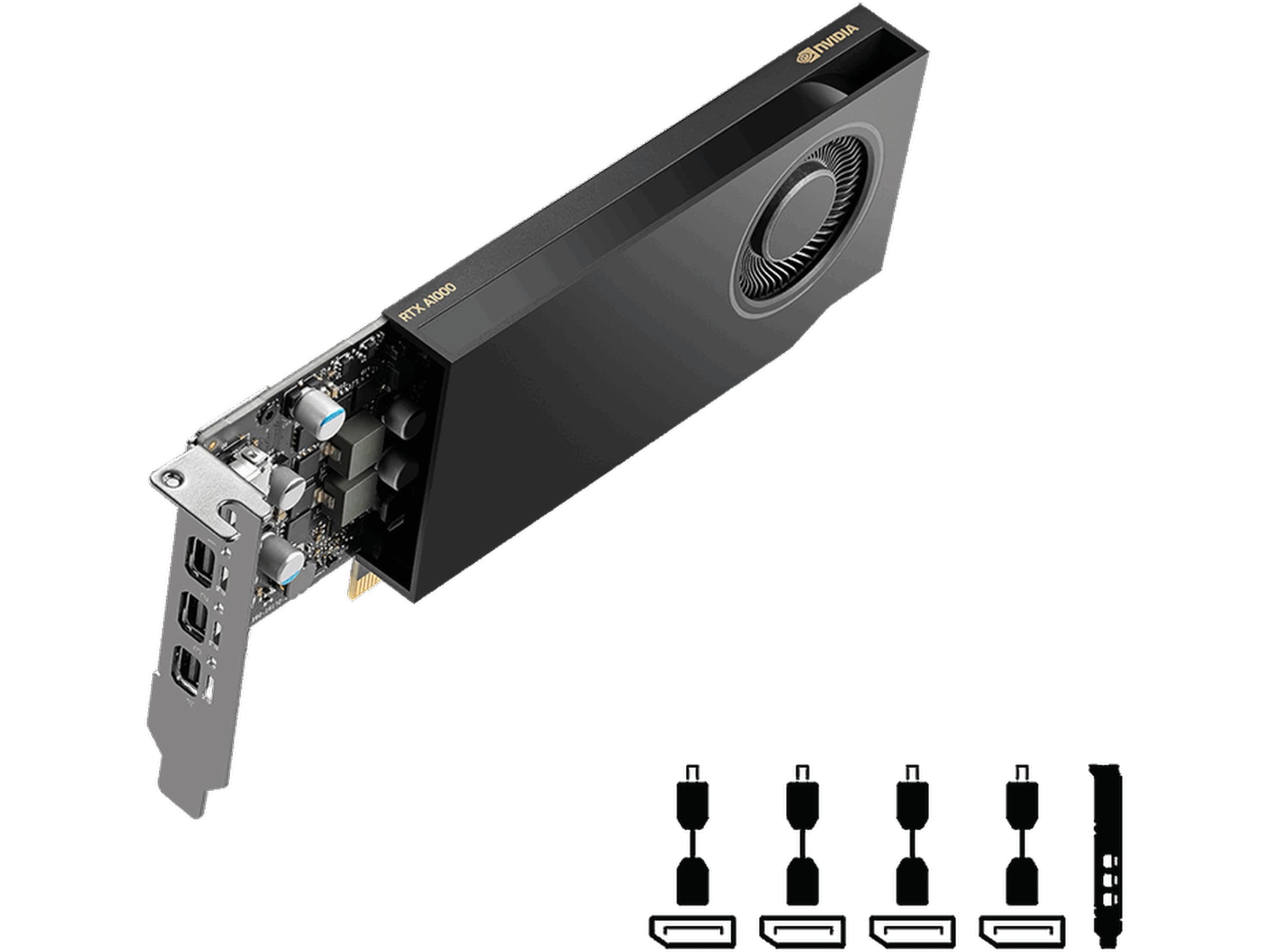 PNY Nvidia RTX A1000 Skjermkort