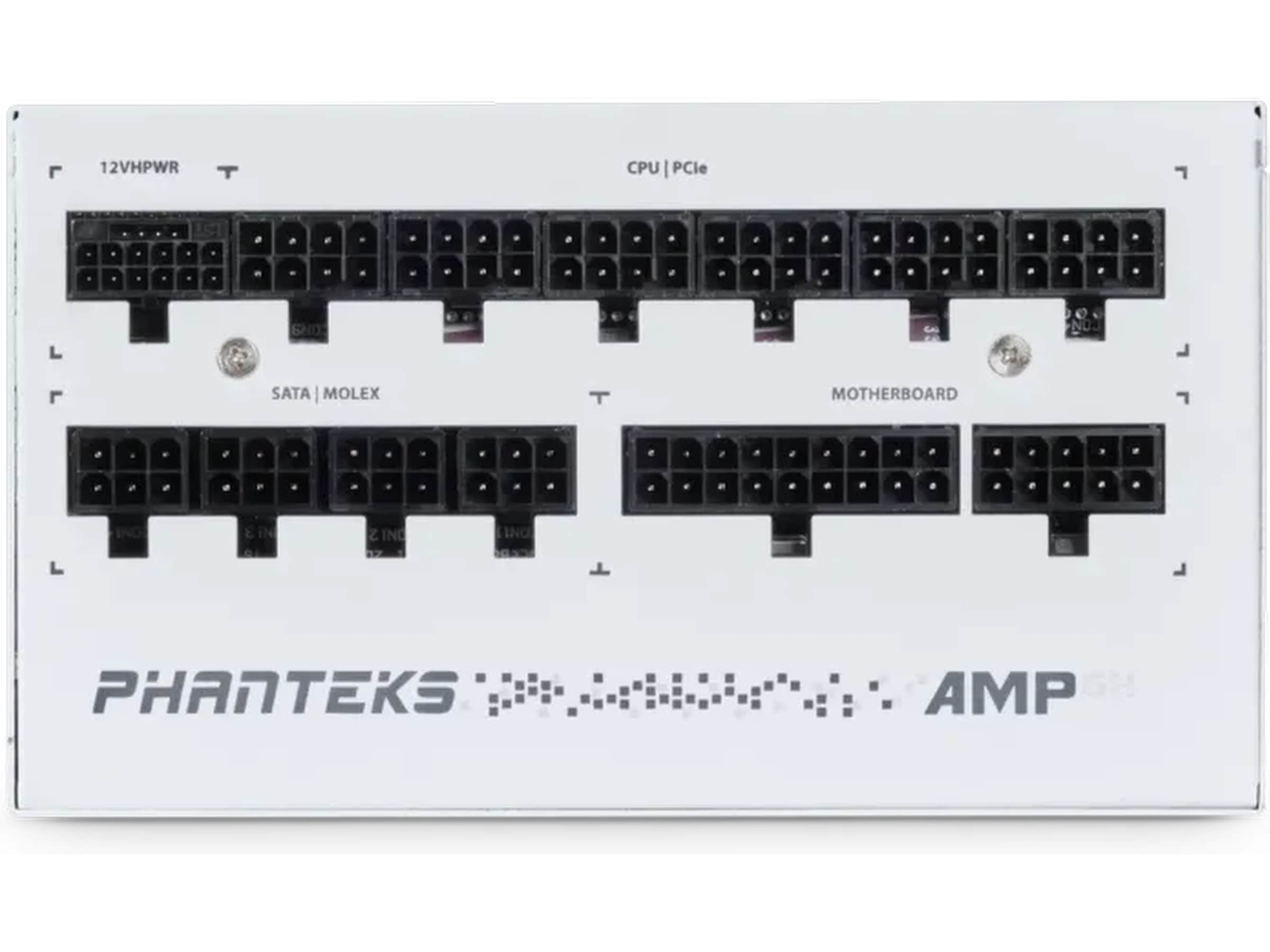 Phanteks AMP GH 1000W Platinum PSU (hvit) Enheter