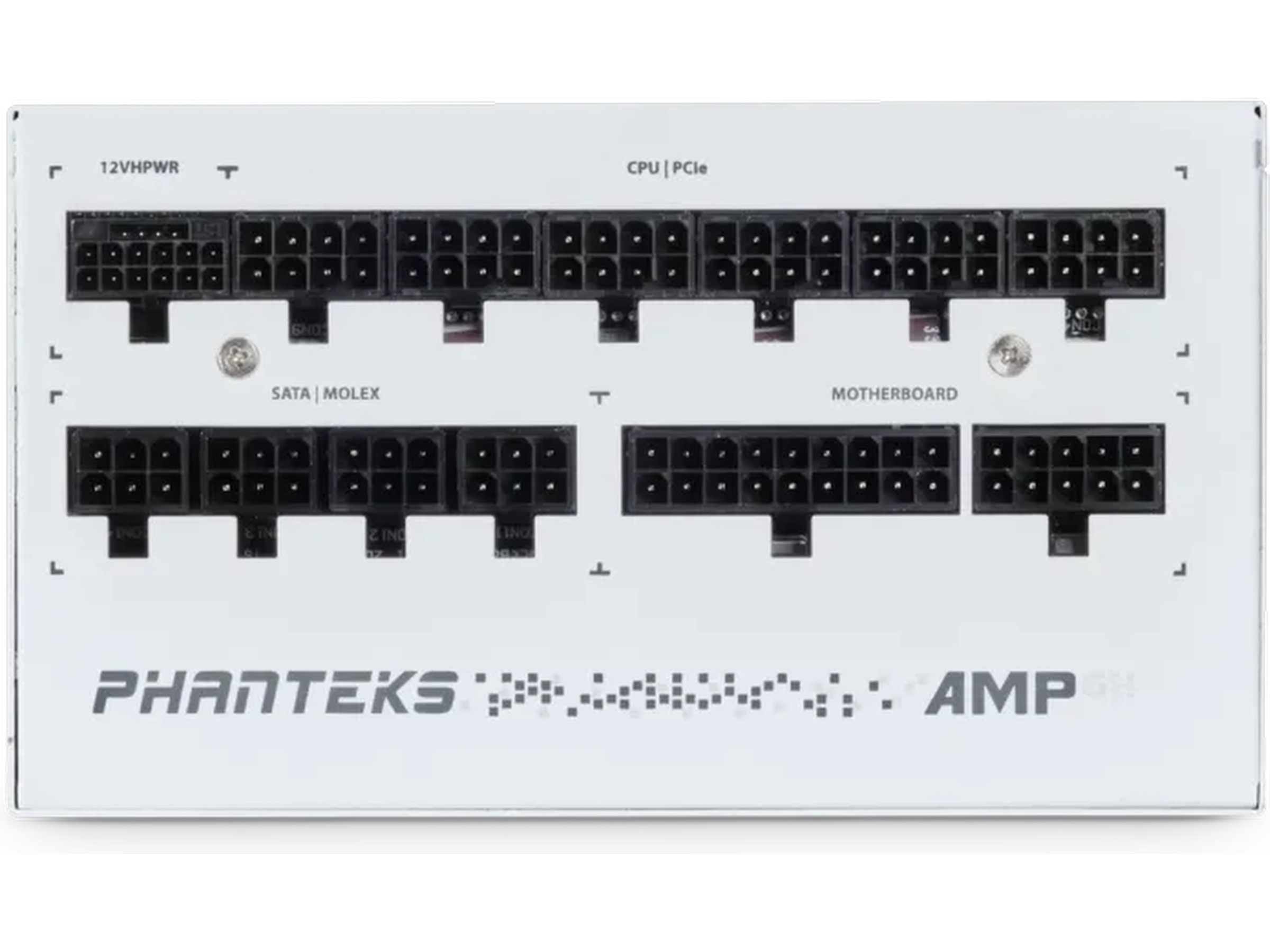 Phanteks AMP GH 850W Gold PSU (hvit) Enheter