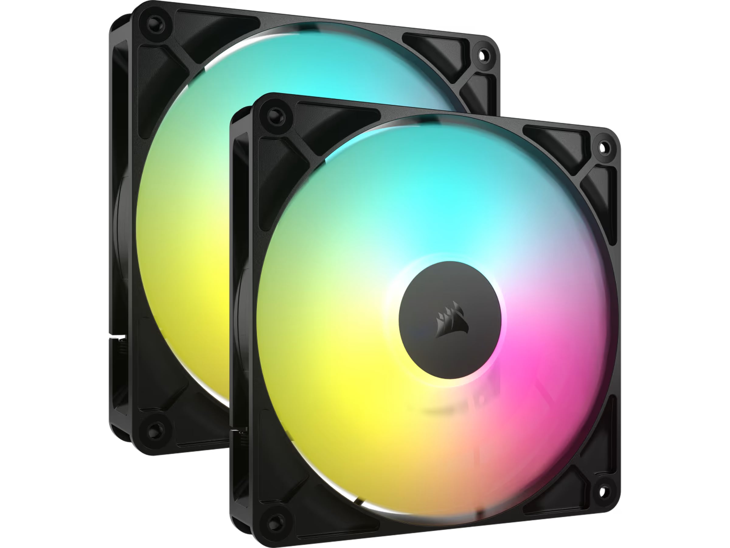 Corsair RS140 ARGB Vifte 2pk (sort) Vifter