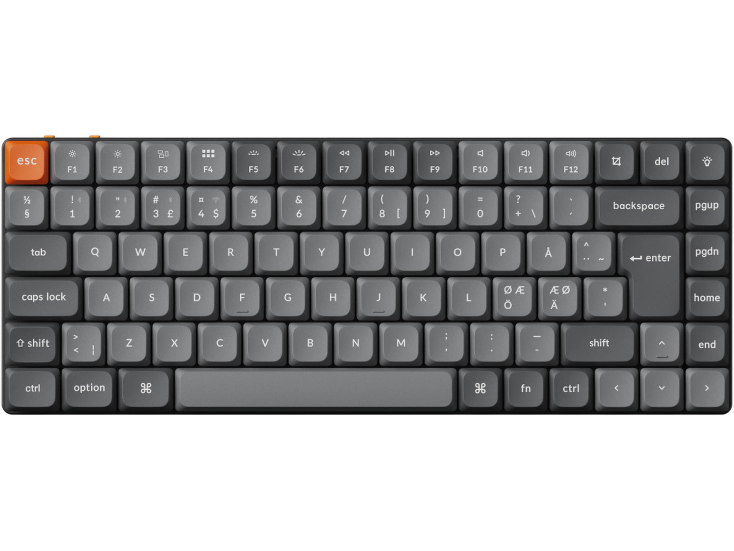 Keychron K3 Max LP Trådløst Tastatur Red Switch Gamingtastatur
