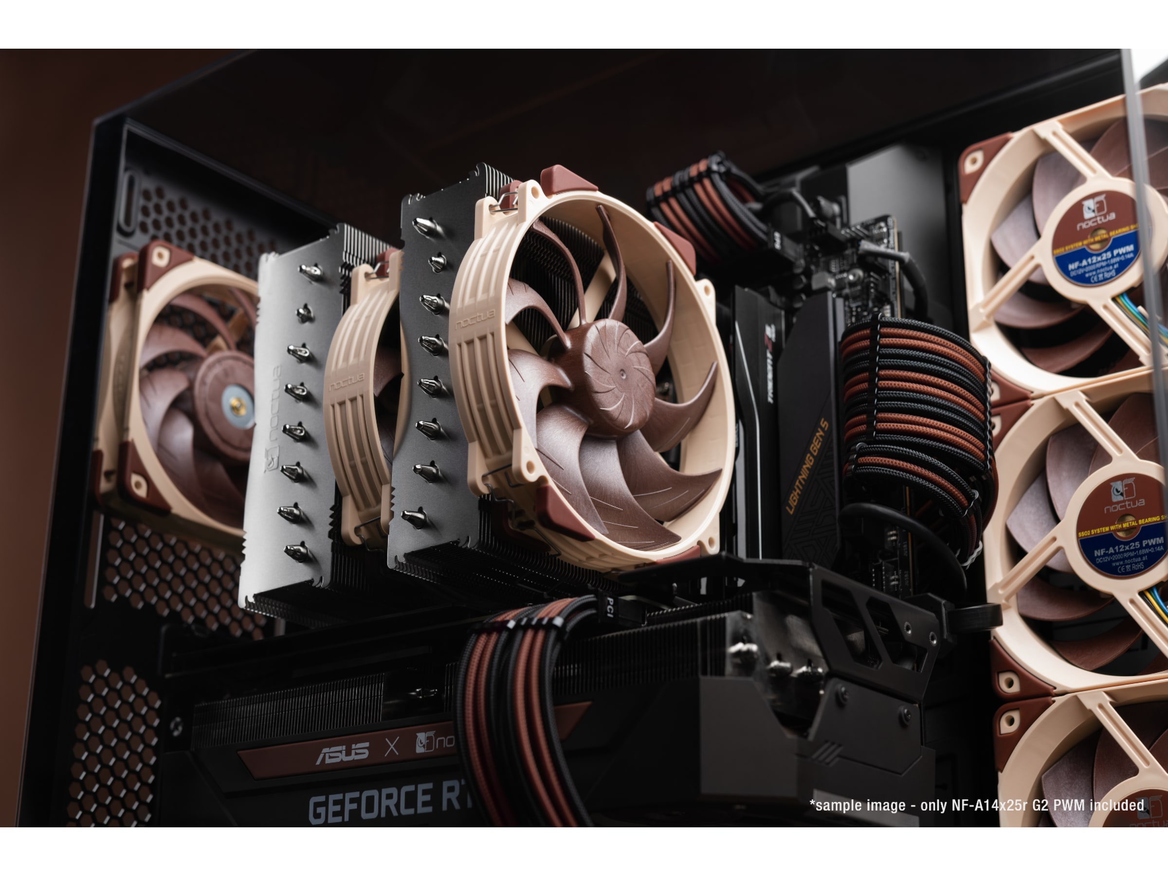 Noctua NF-A14x25r G2 PWM Vifte Vifter