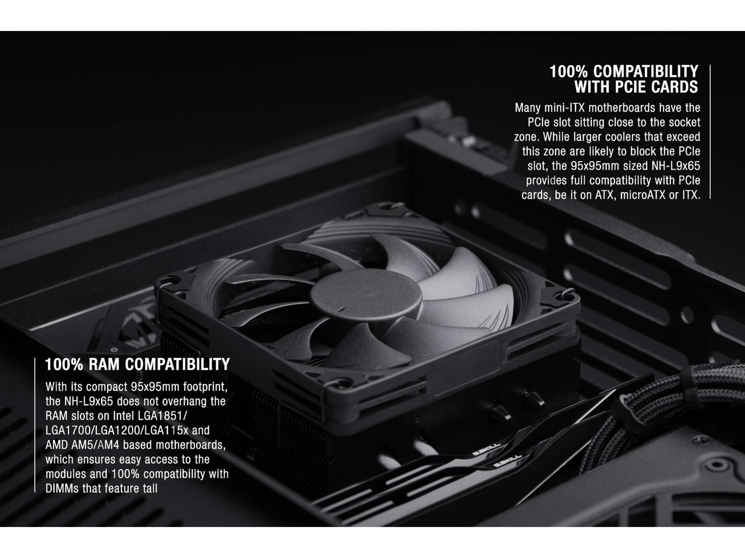 Noctua NH-L9x65 CPU Kjøler CPU - Luftkjøling