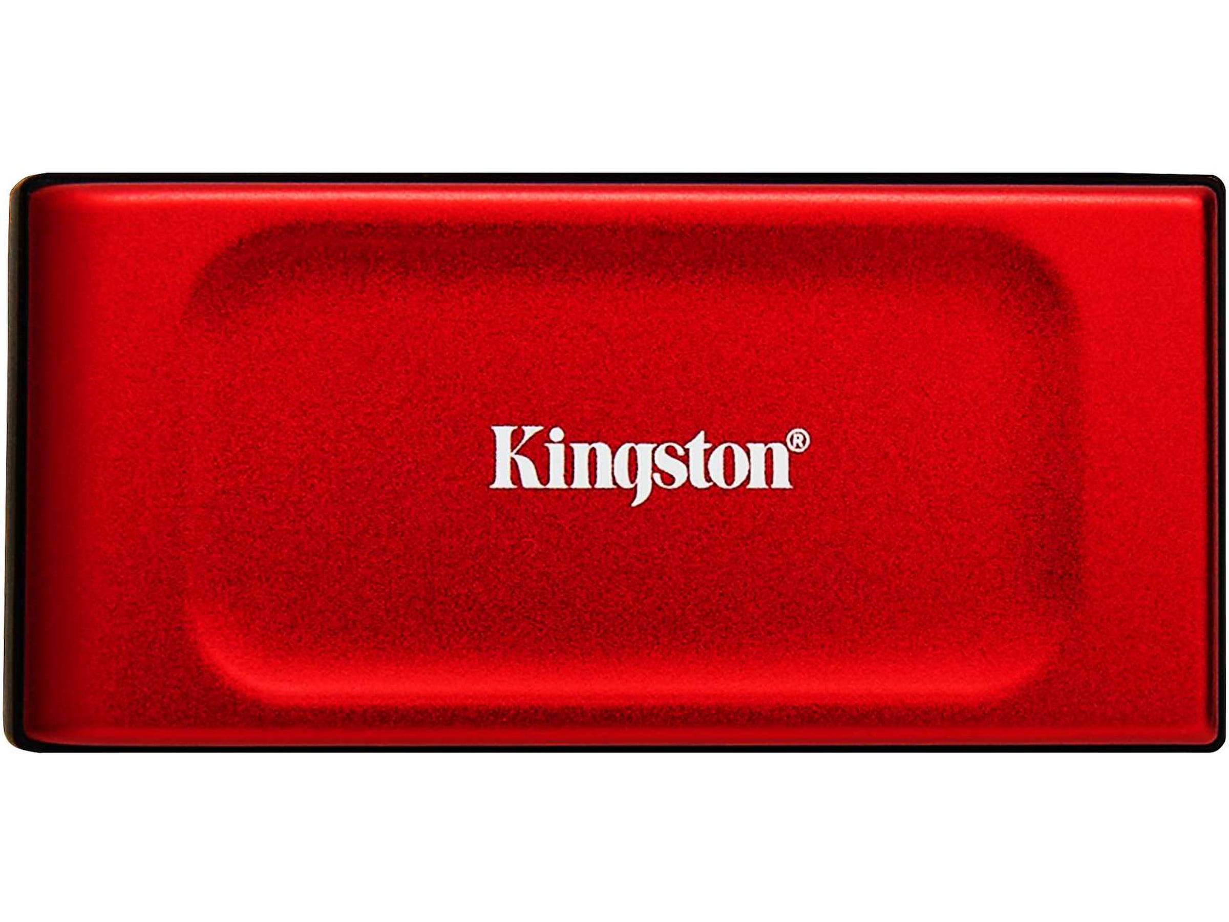 Kingston XS1000 SSD 2TB Rød SSD Ekstern